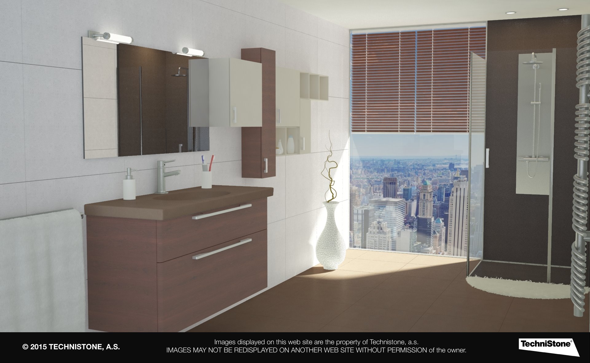 Modern bathroom