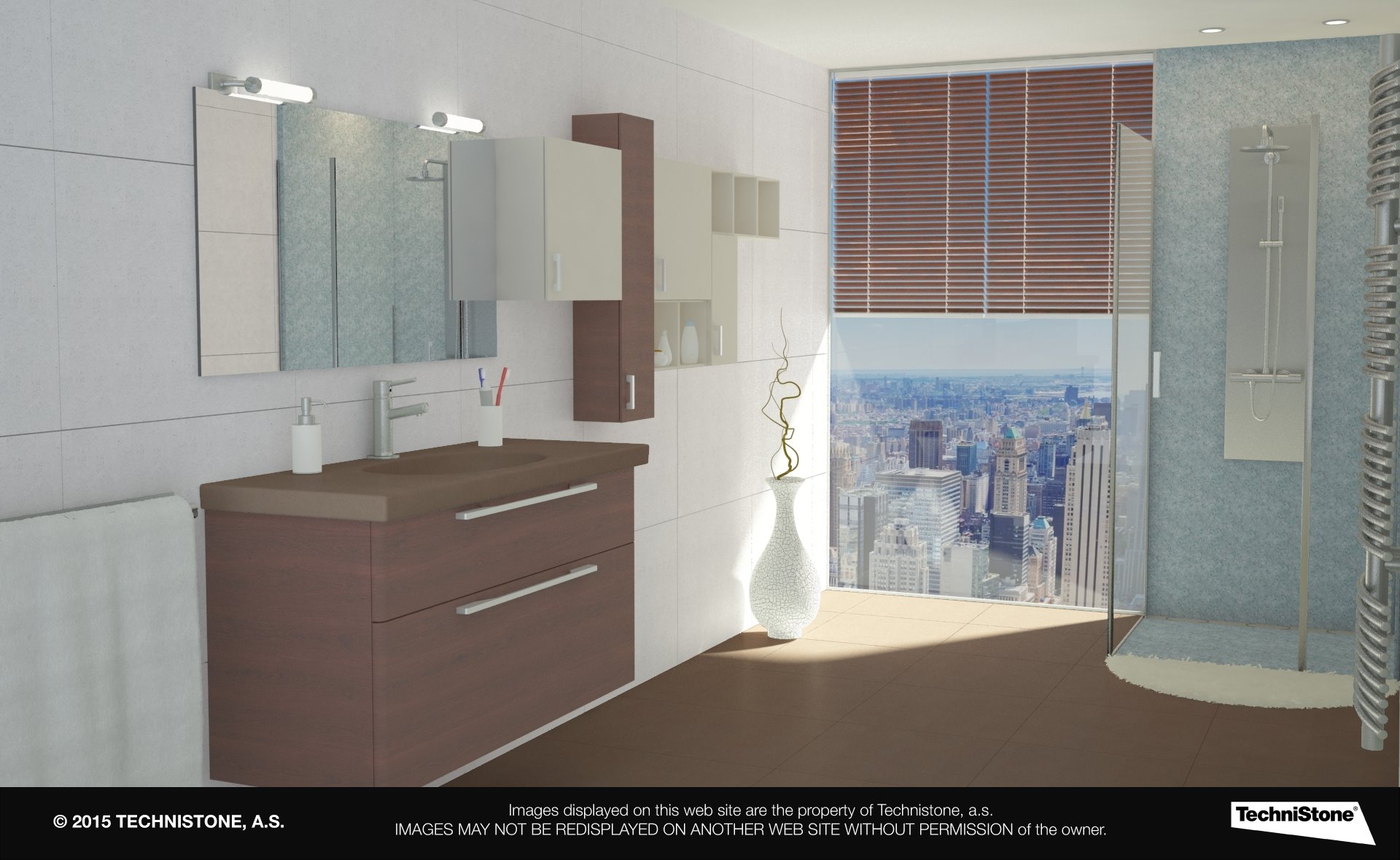 Modern bathroom