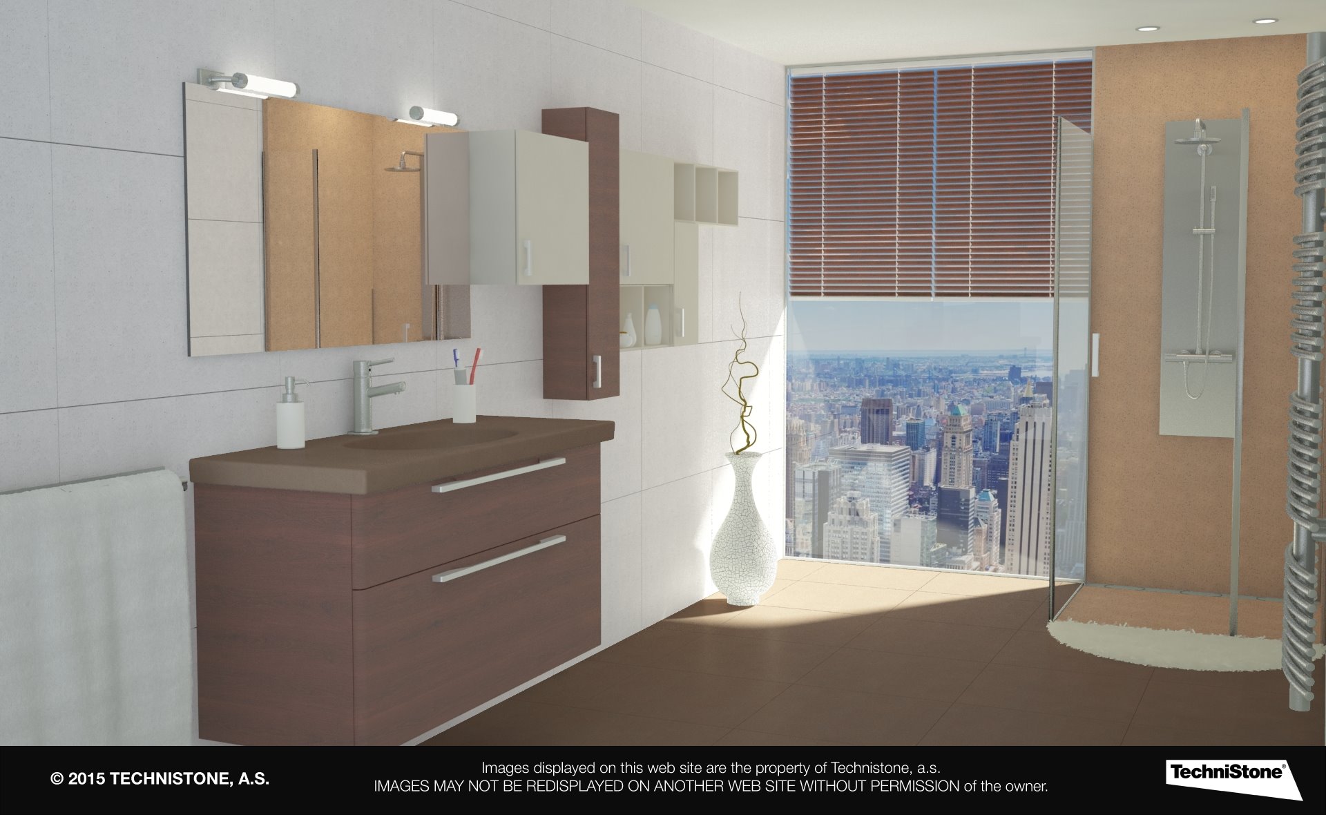 Modern bathroom