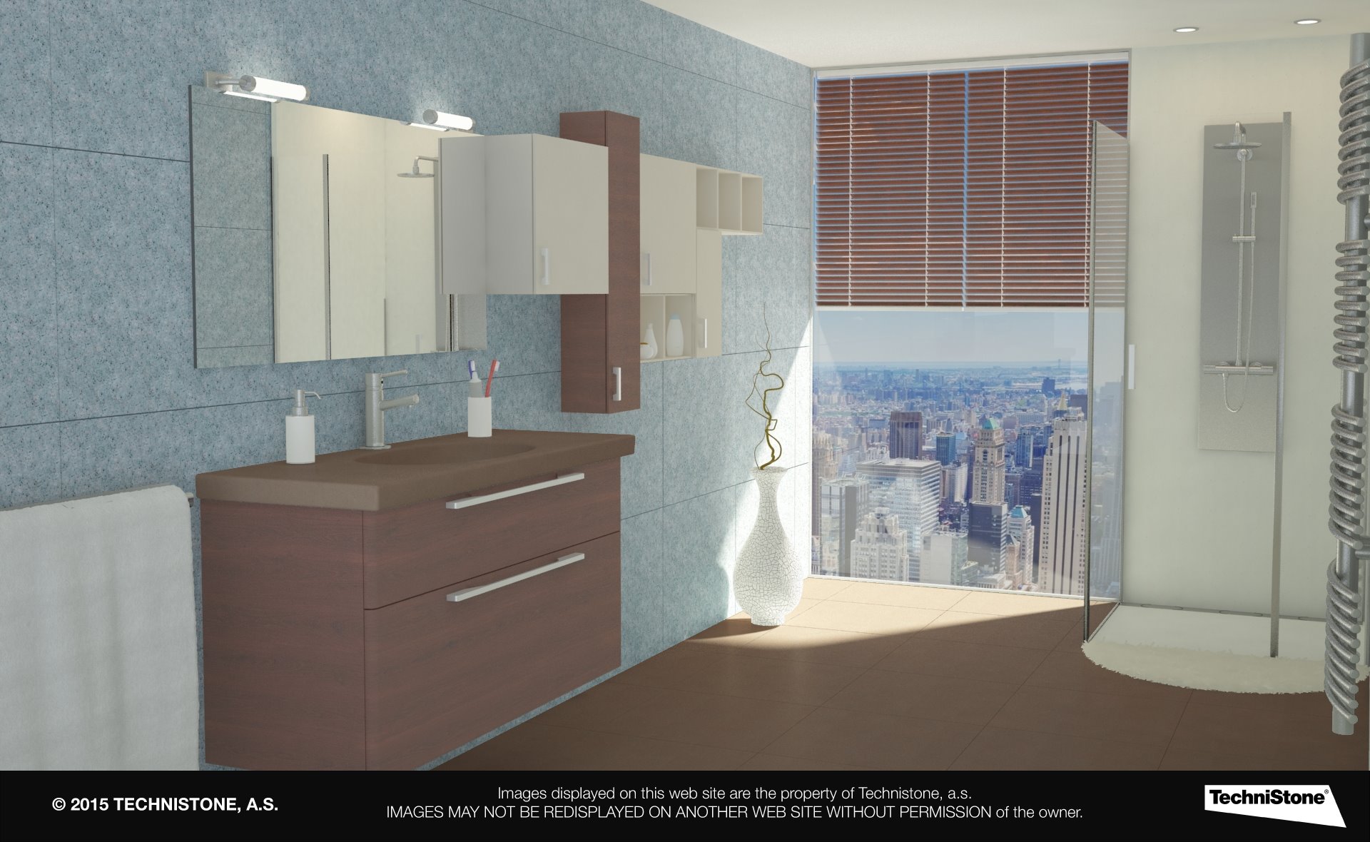 Modern bathroom