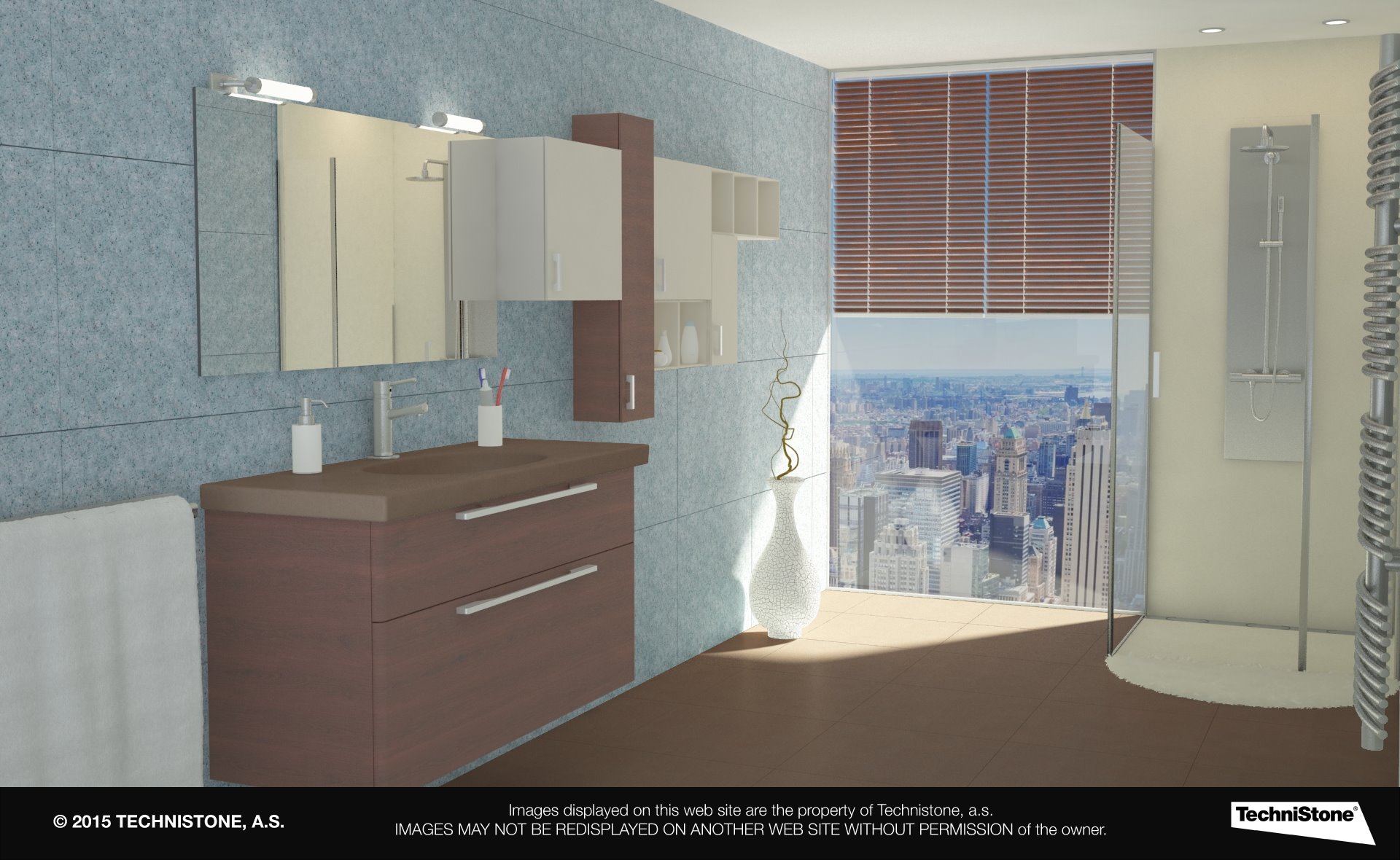 Modern bathroom