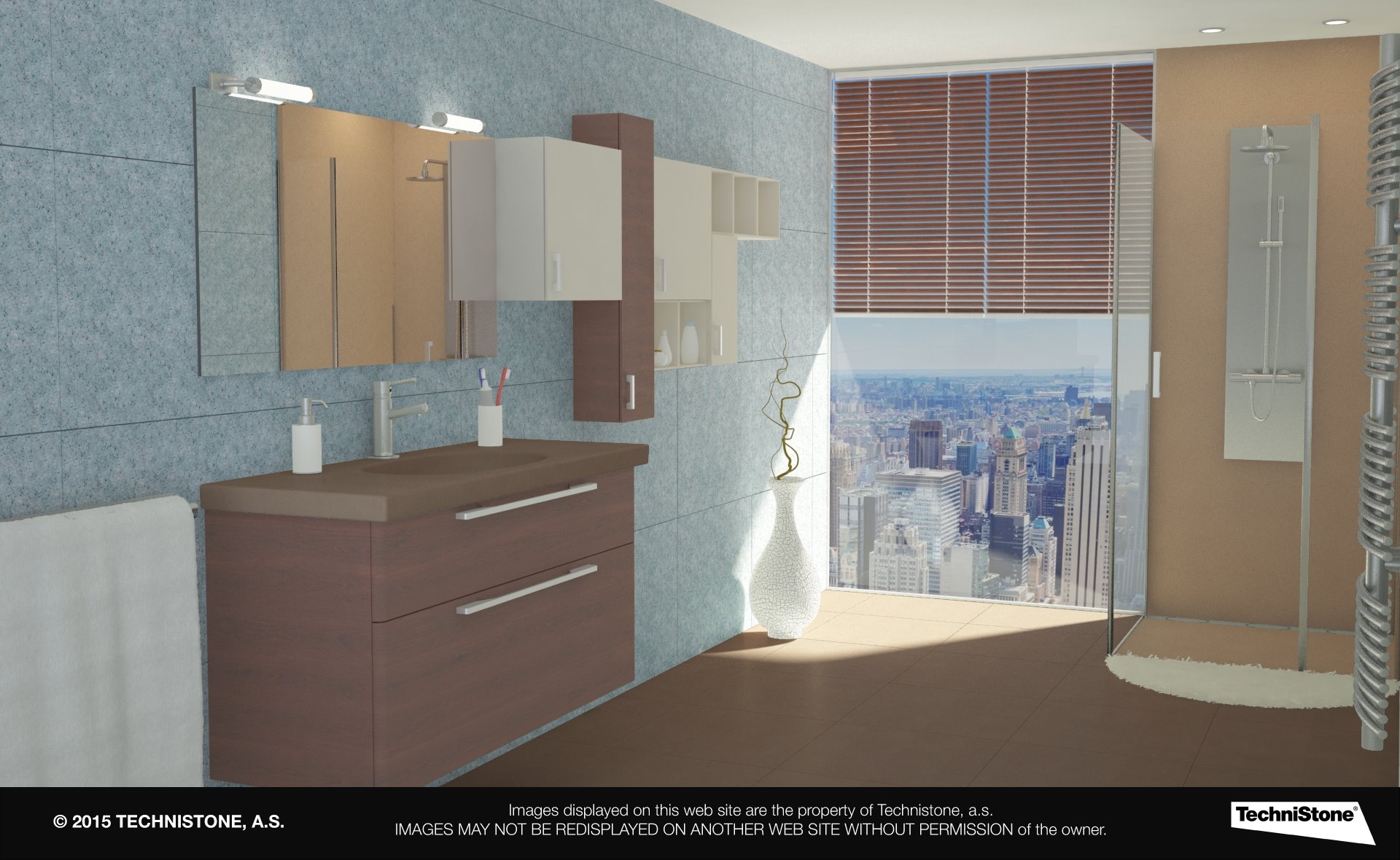 Modern bathroom