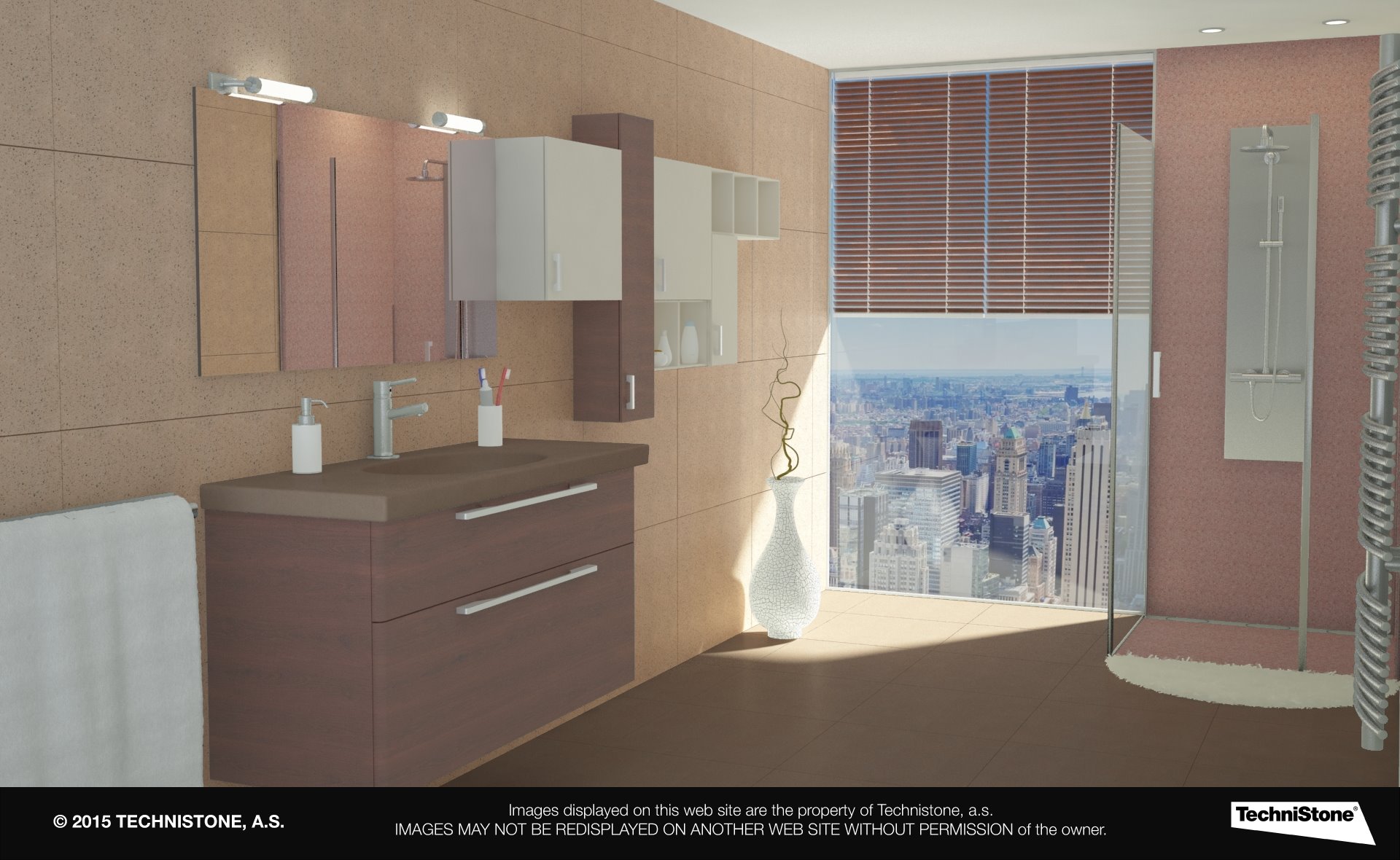 Modern bathroom