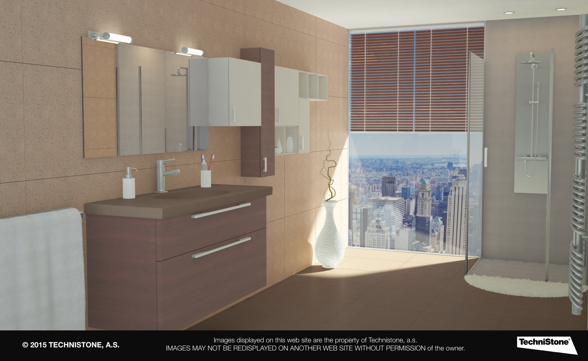 Modern bathroom