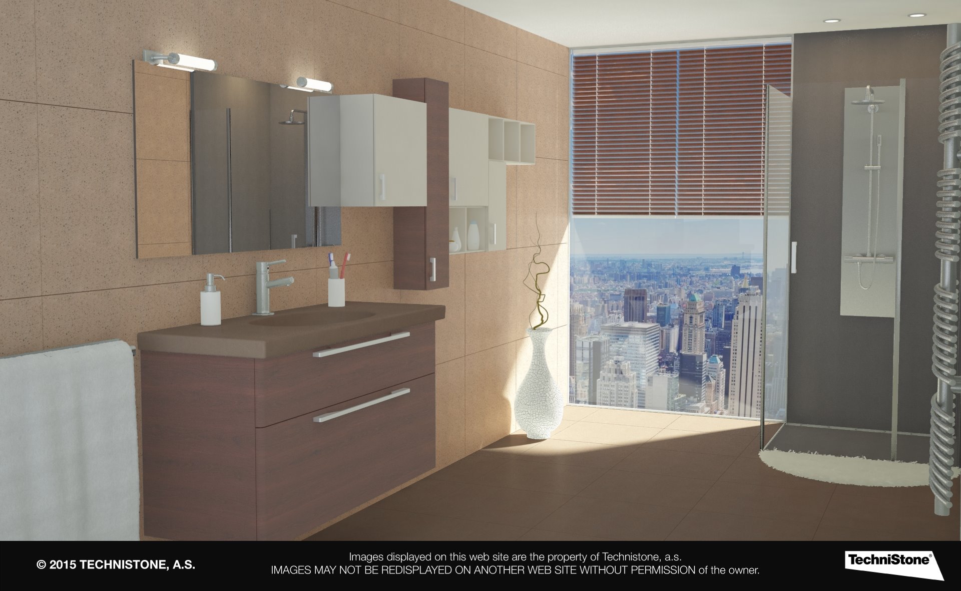 Modern bathroom