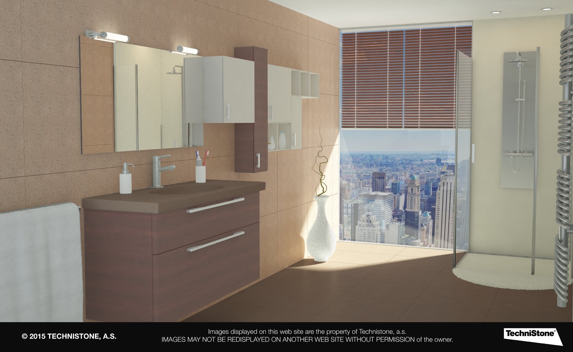Modern bathroom