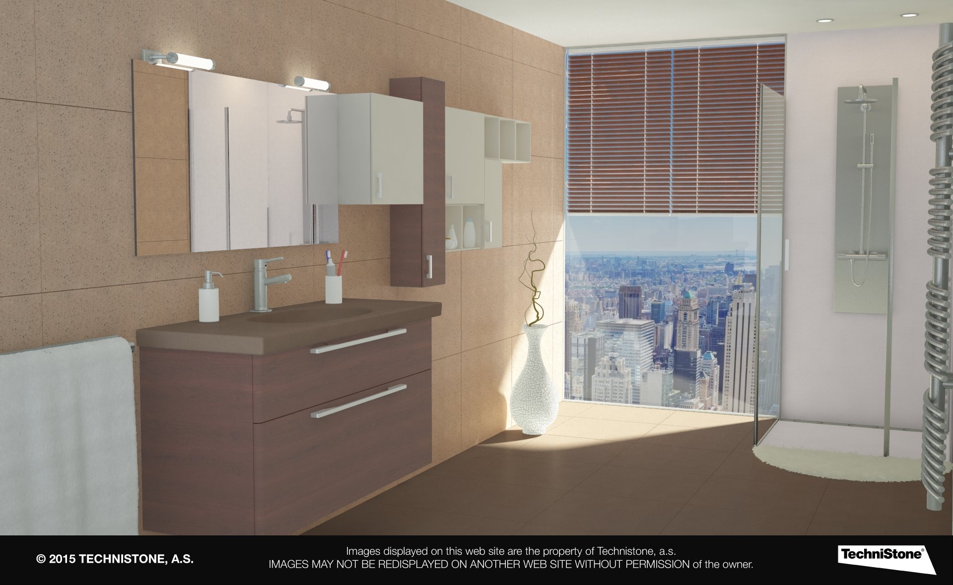 Modern bathroom