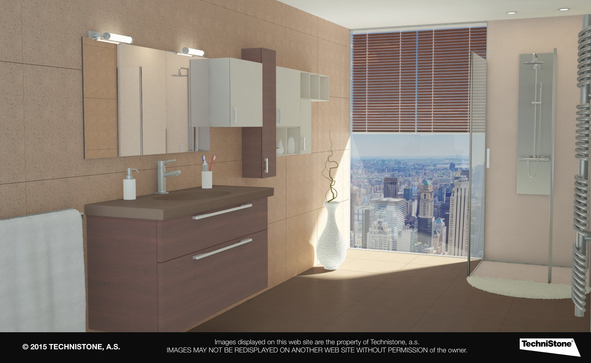 Modern bathroom