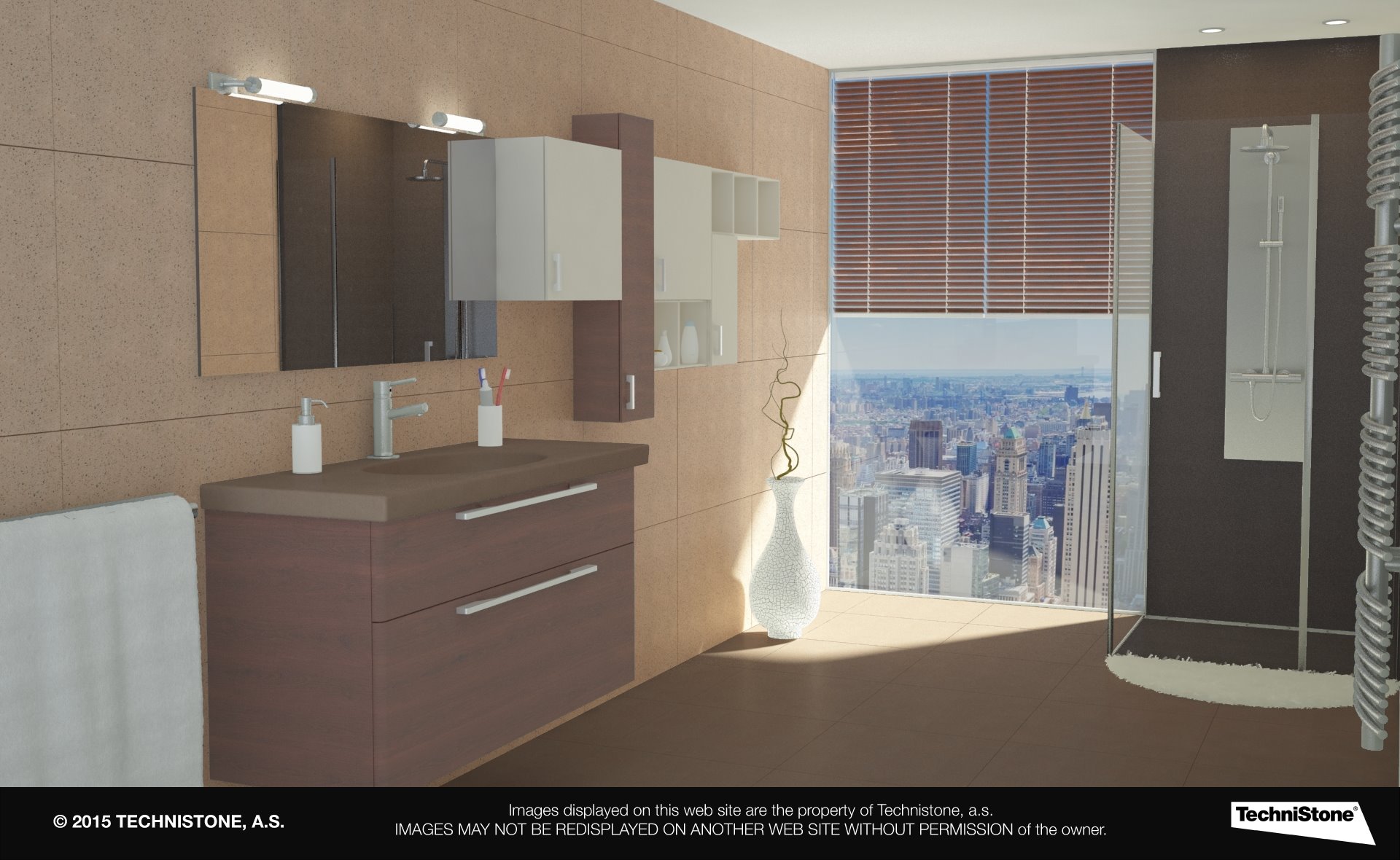 Modern bathroom