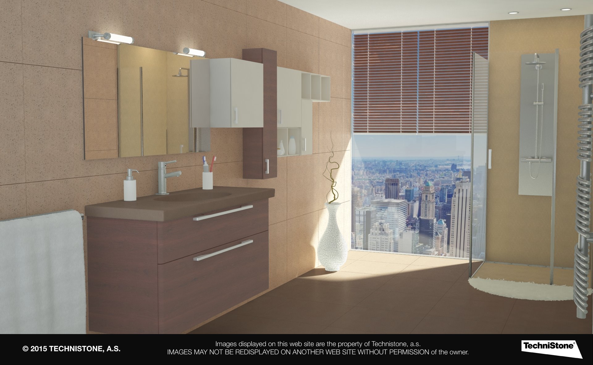 Modern bathroom