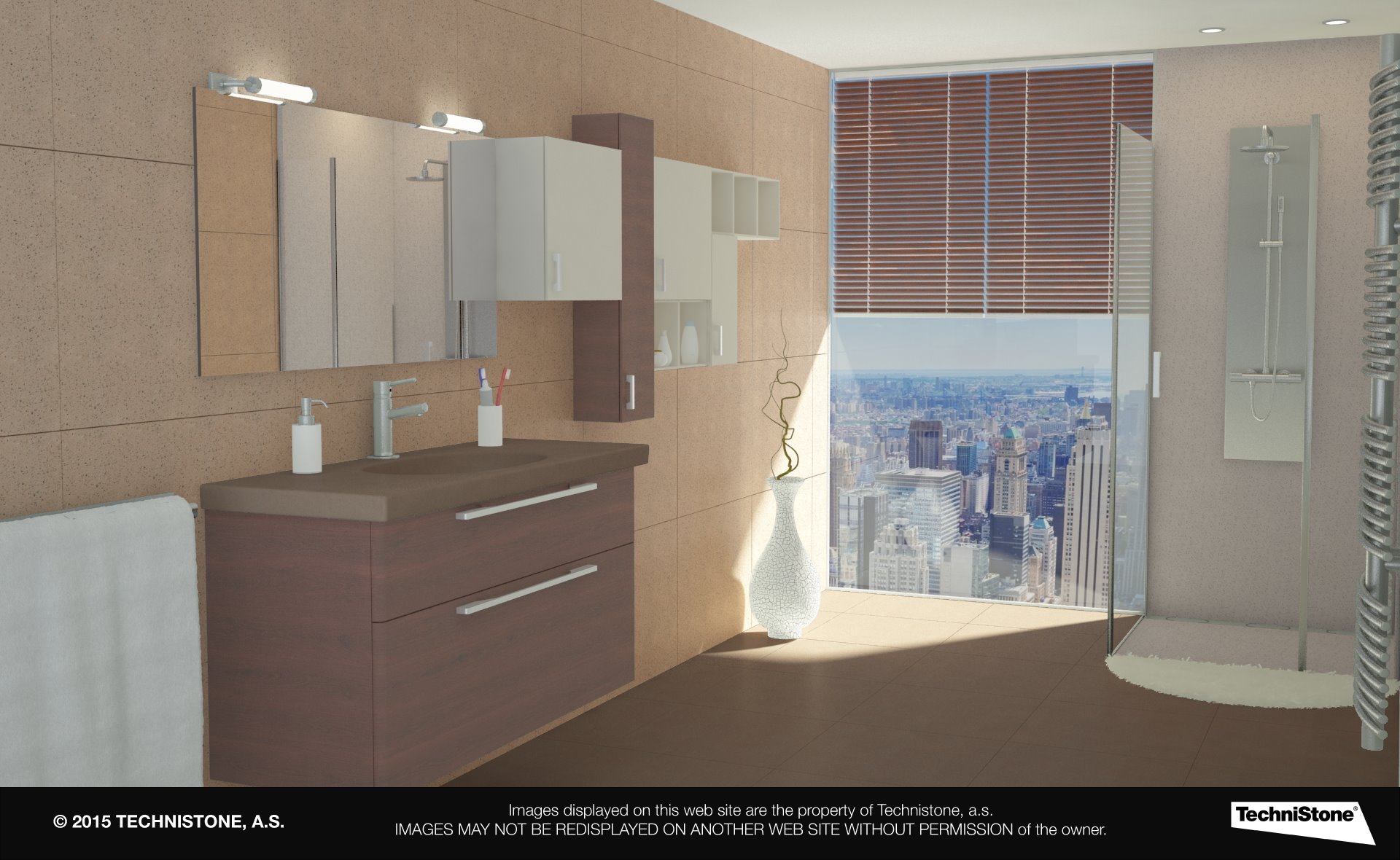Modern bathroom
