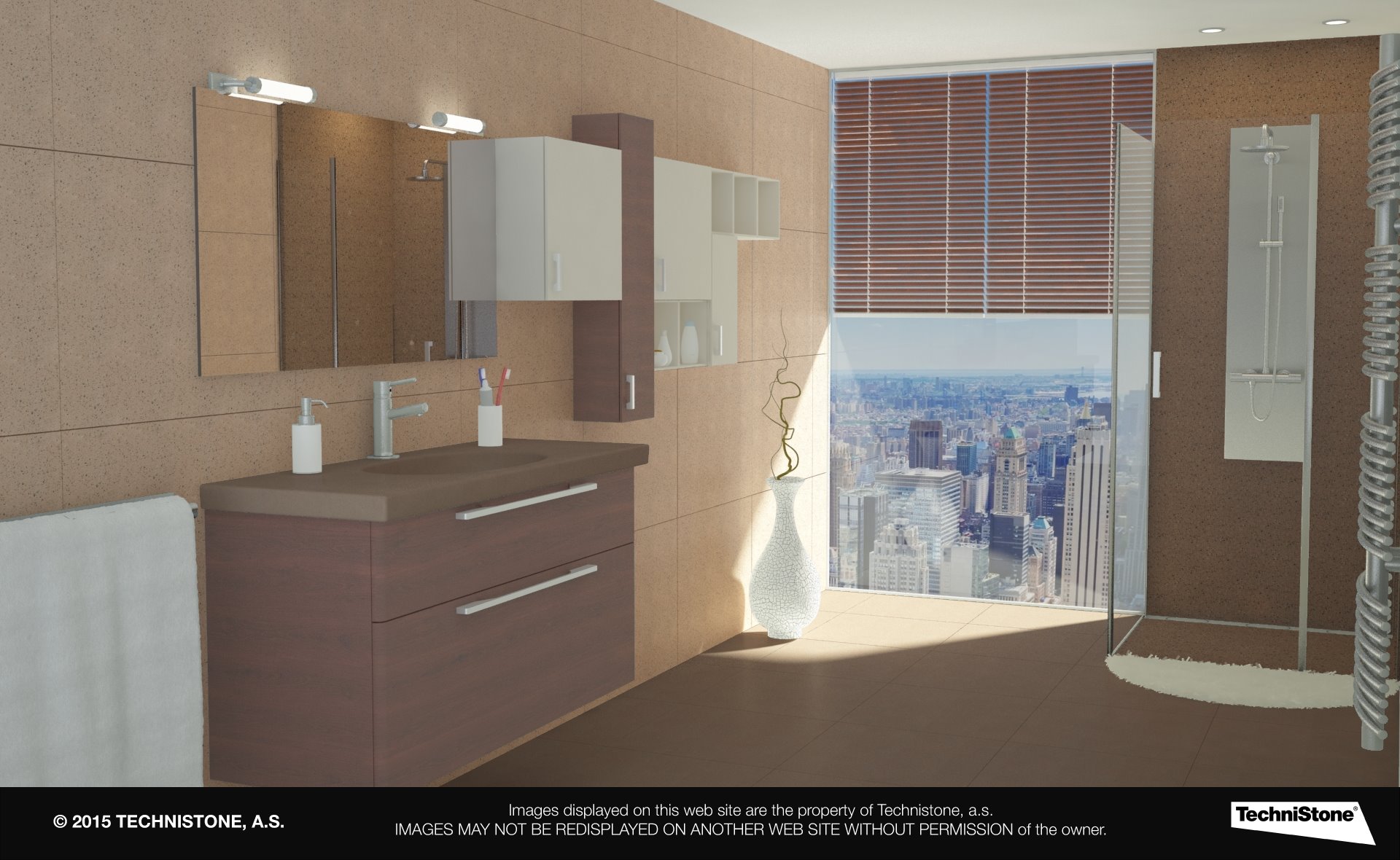 Modern bathroom