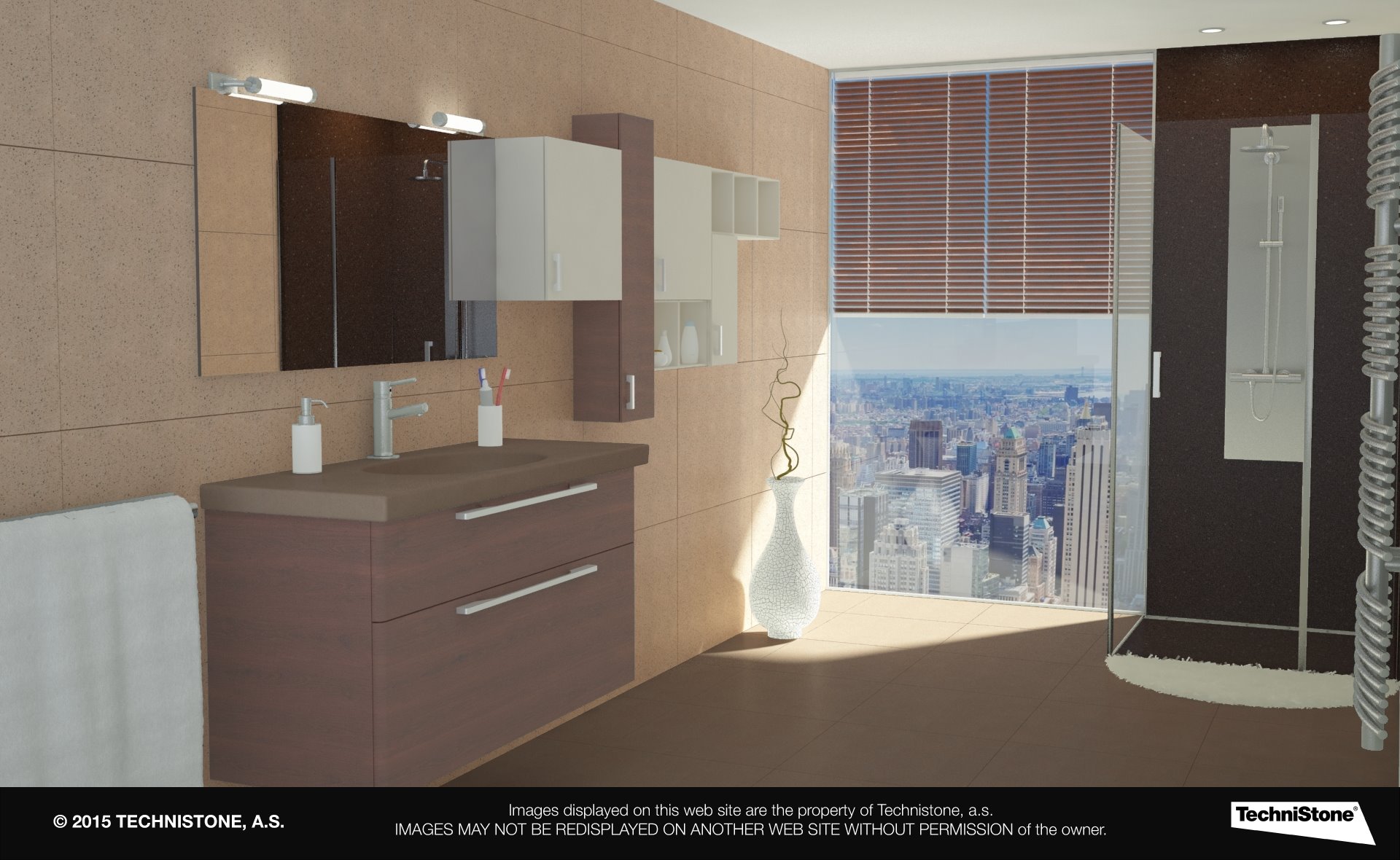 Modern bathroom