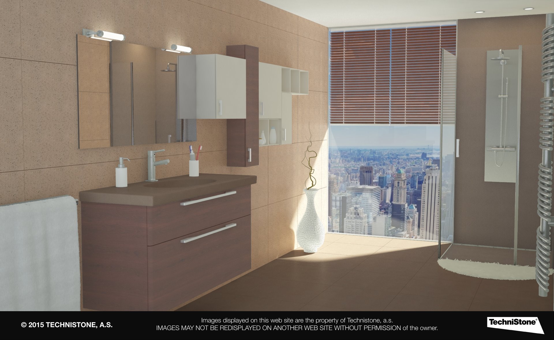 Modern bathroom