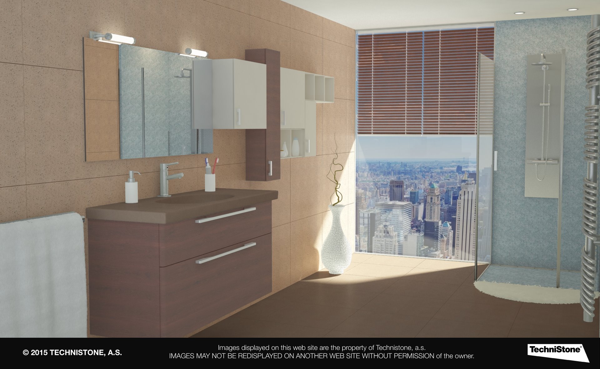Modern bathroom