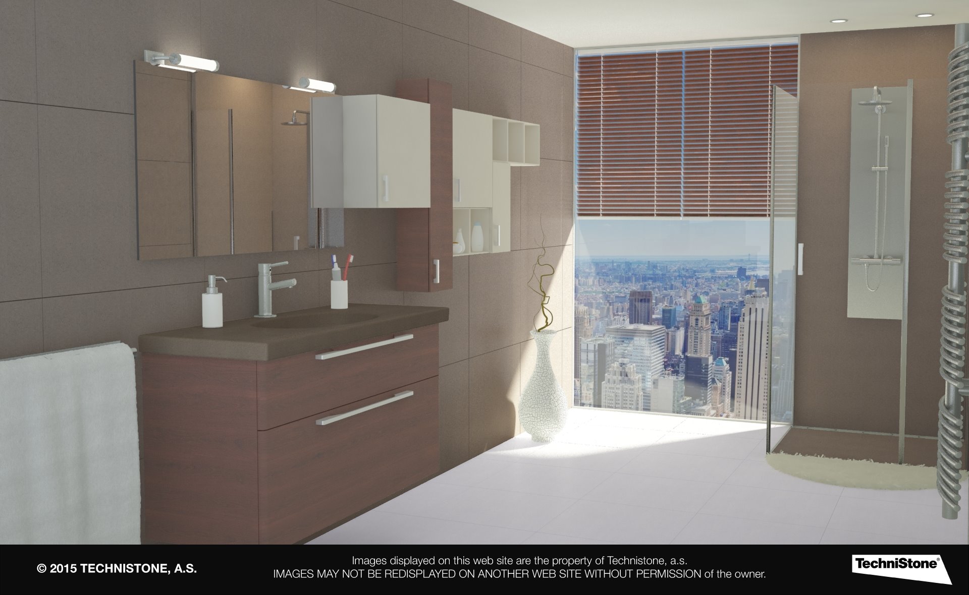 Modern bathroom