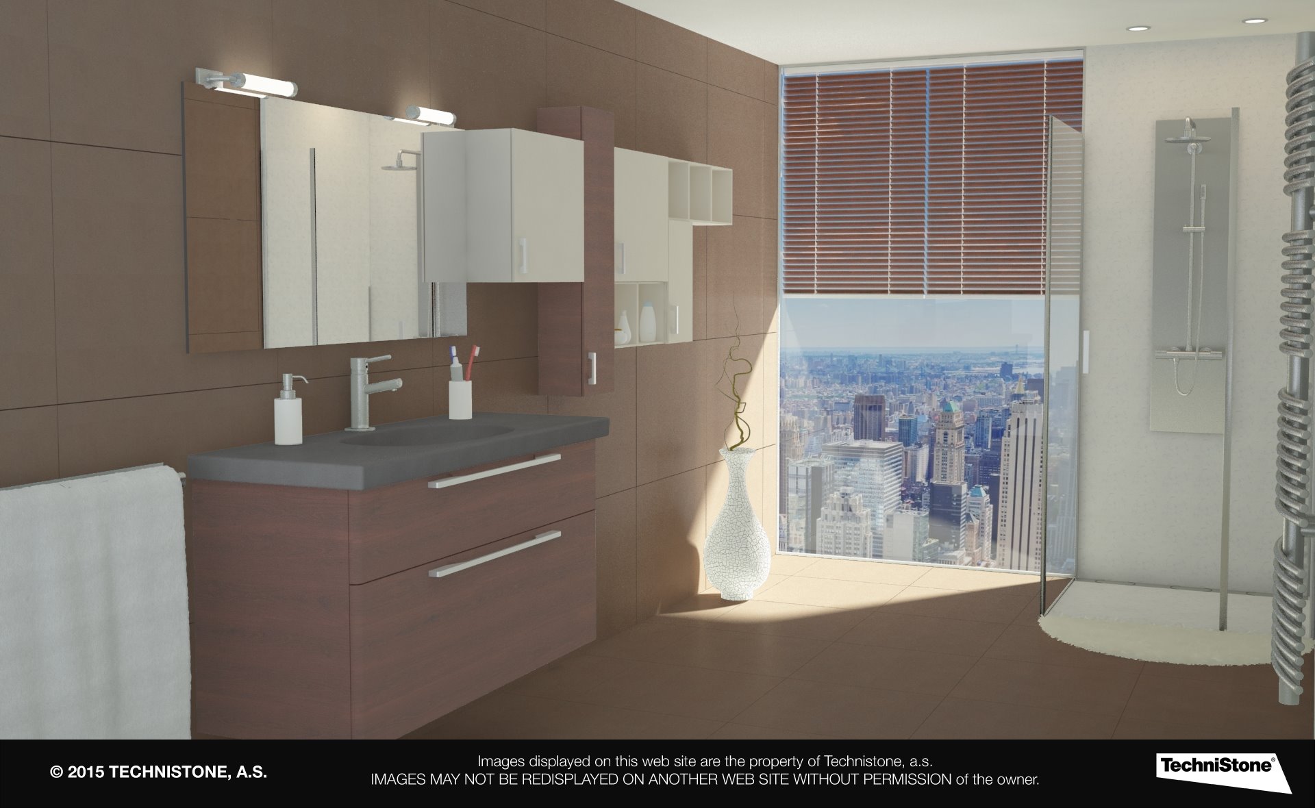 Modern bathroom
