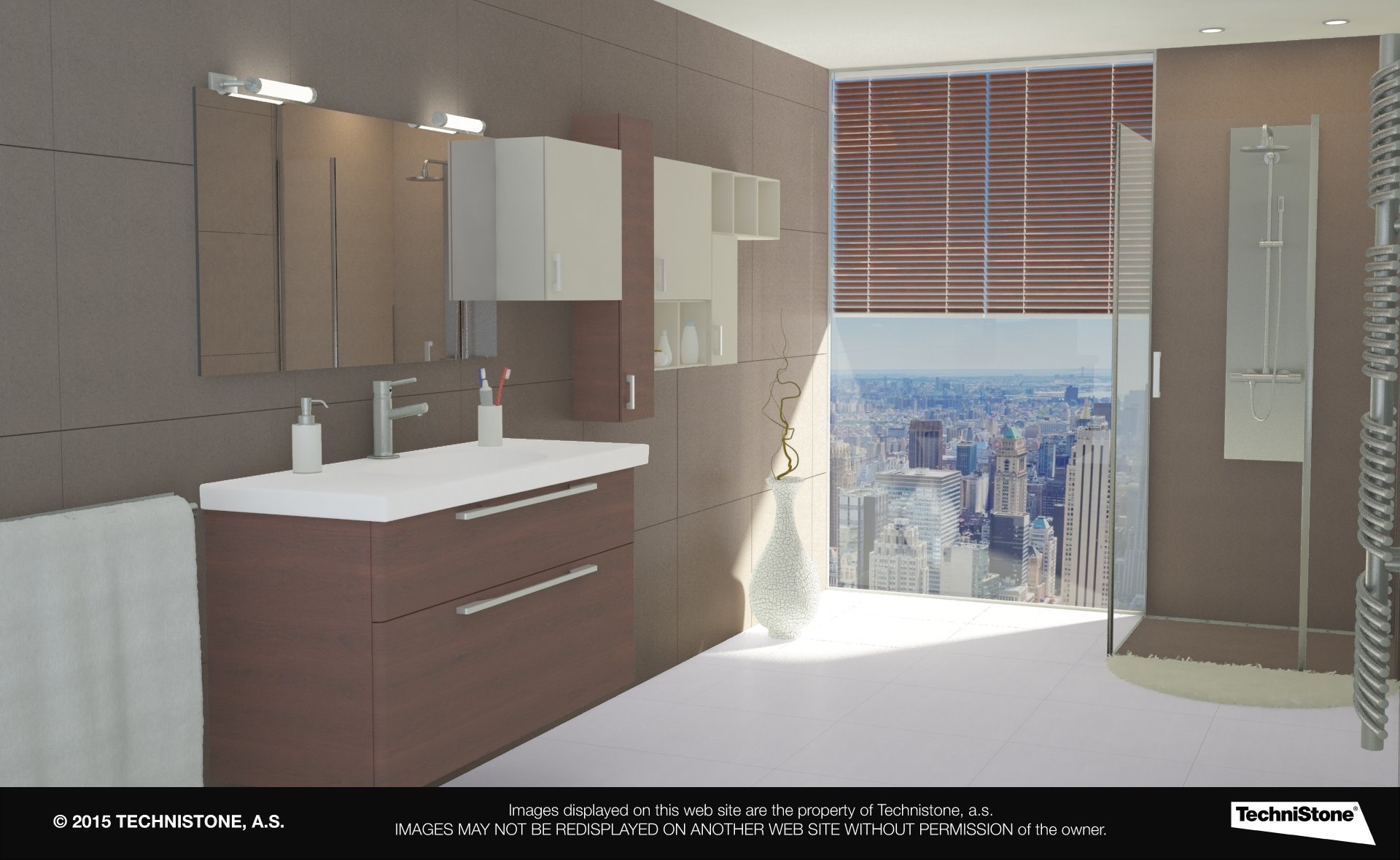 Modern bathroom