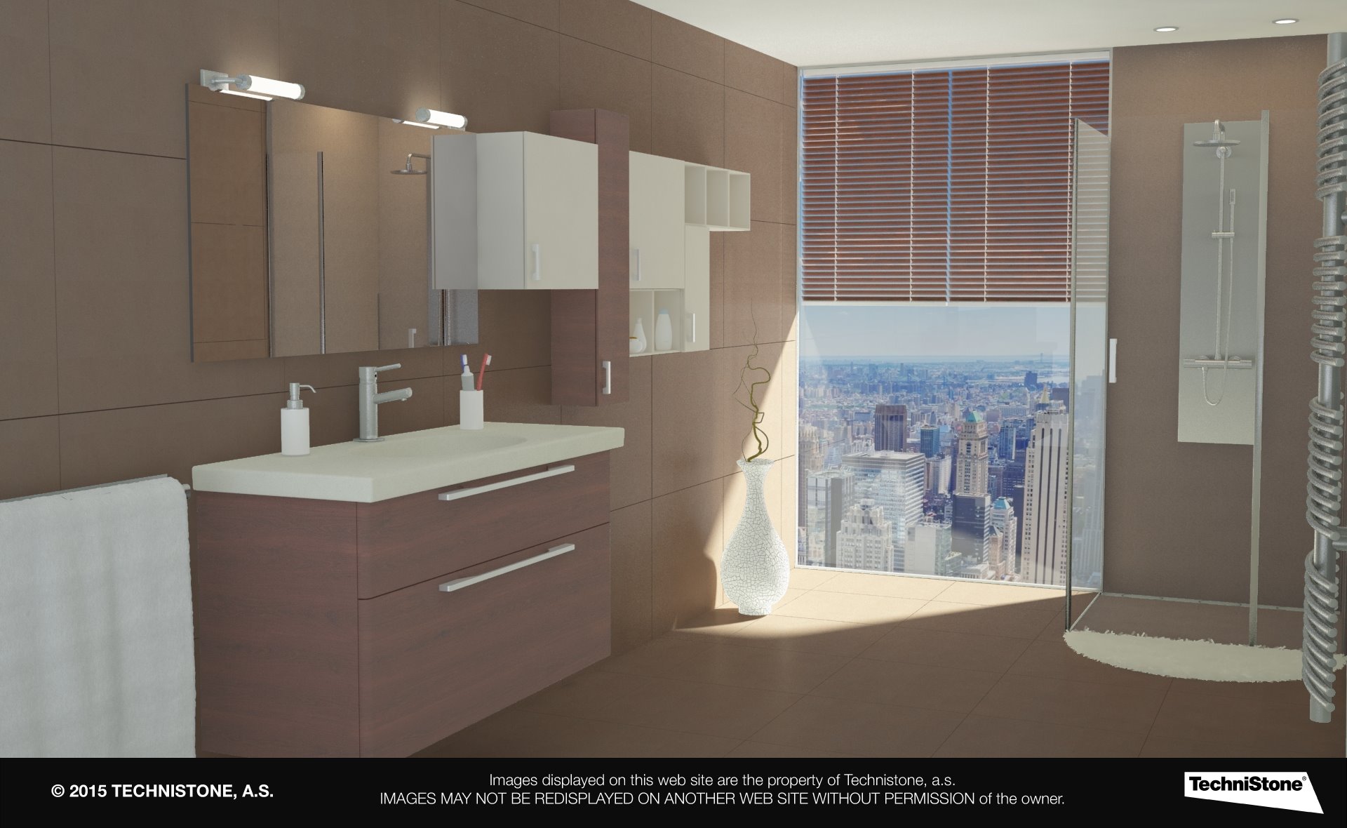 Modern bathroom