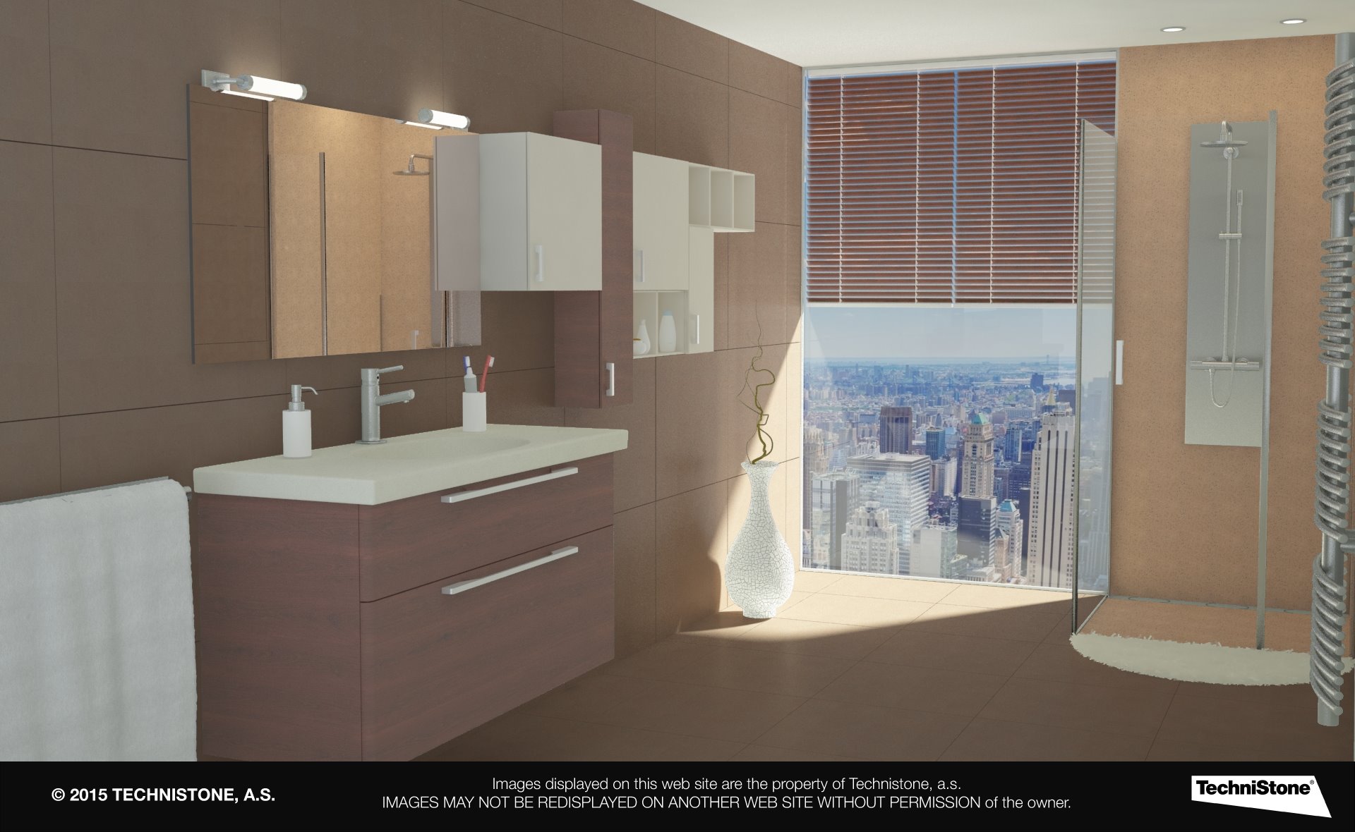 Modern bathroom