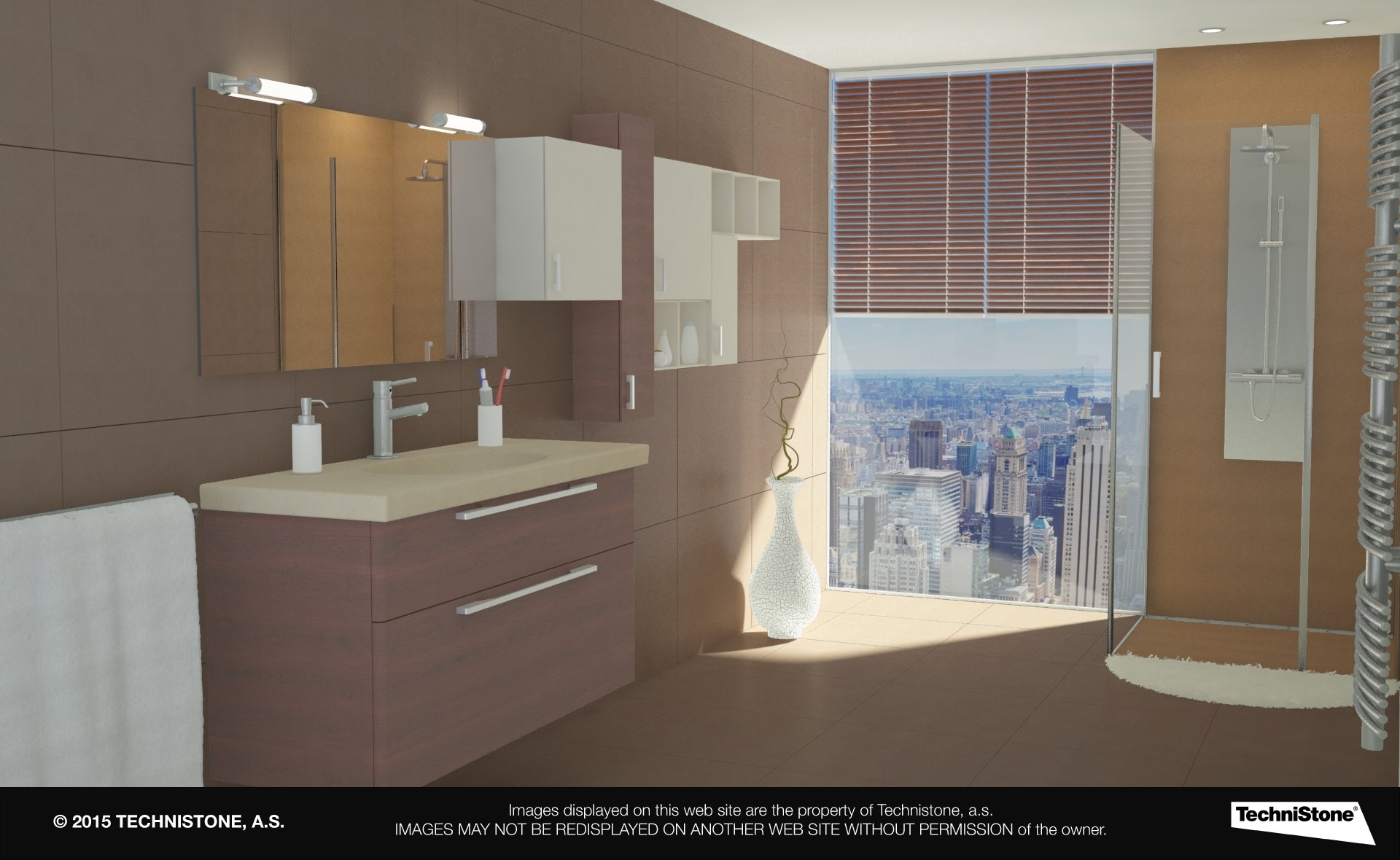Modern bathroom