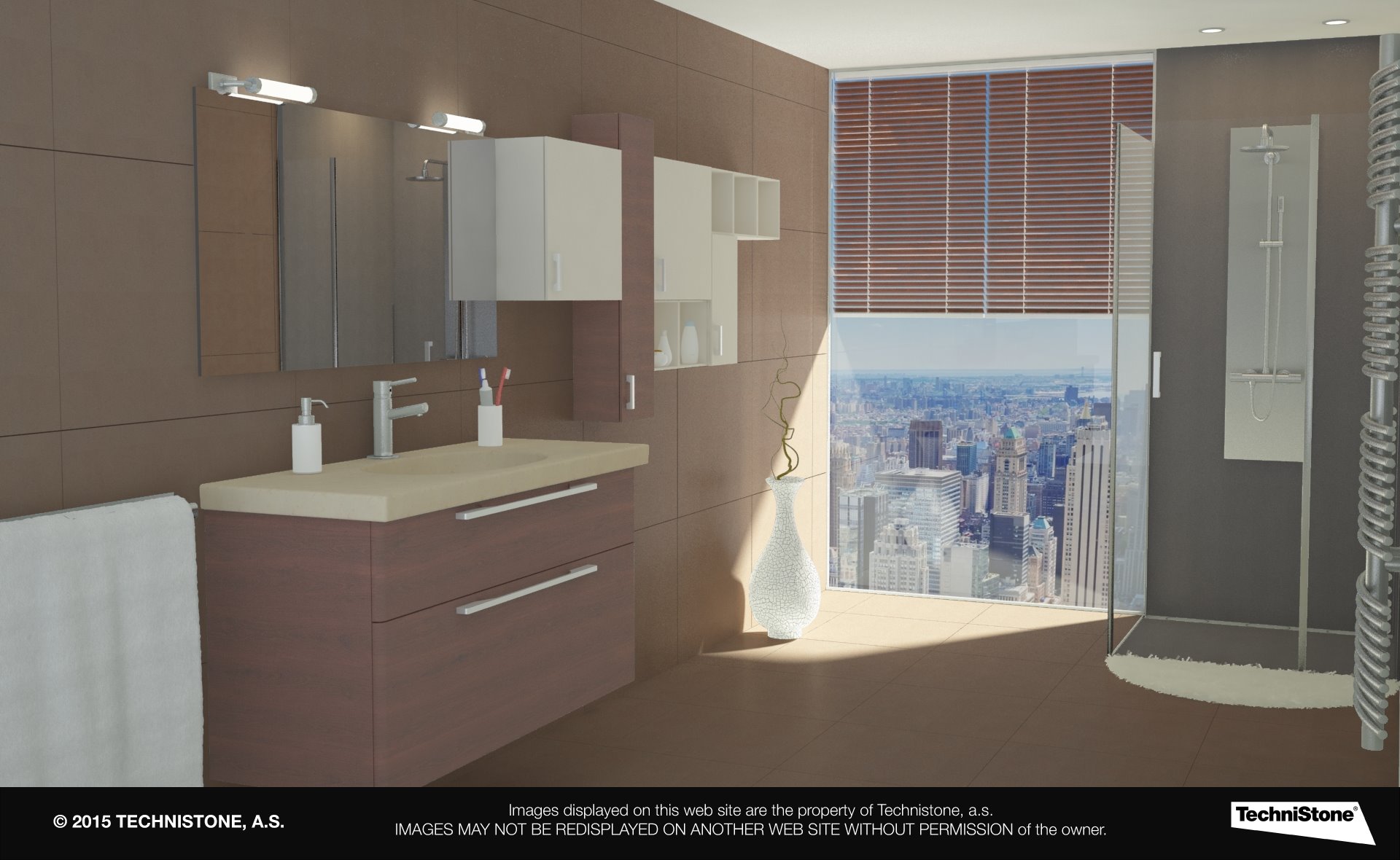 Modern bathroom