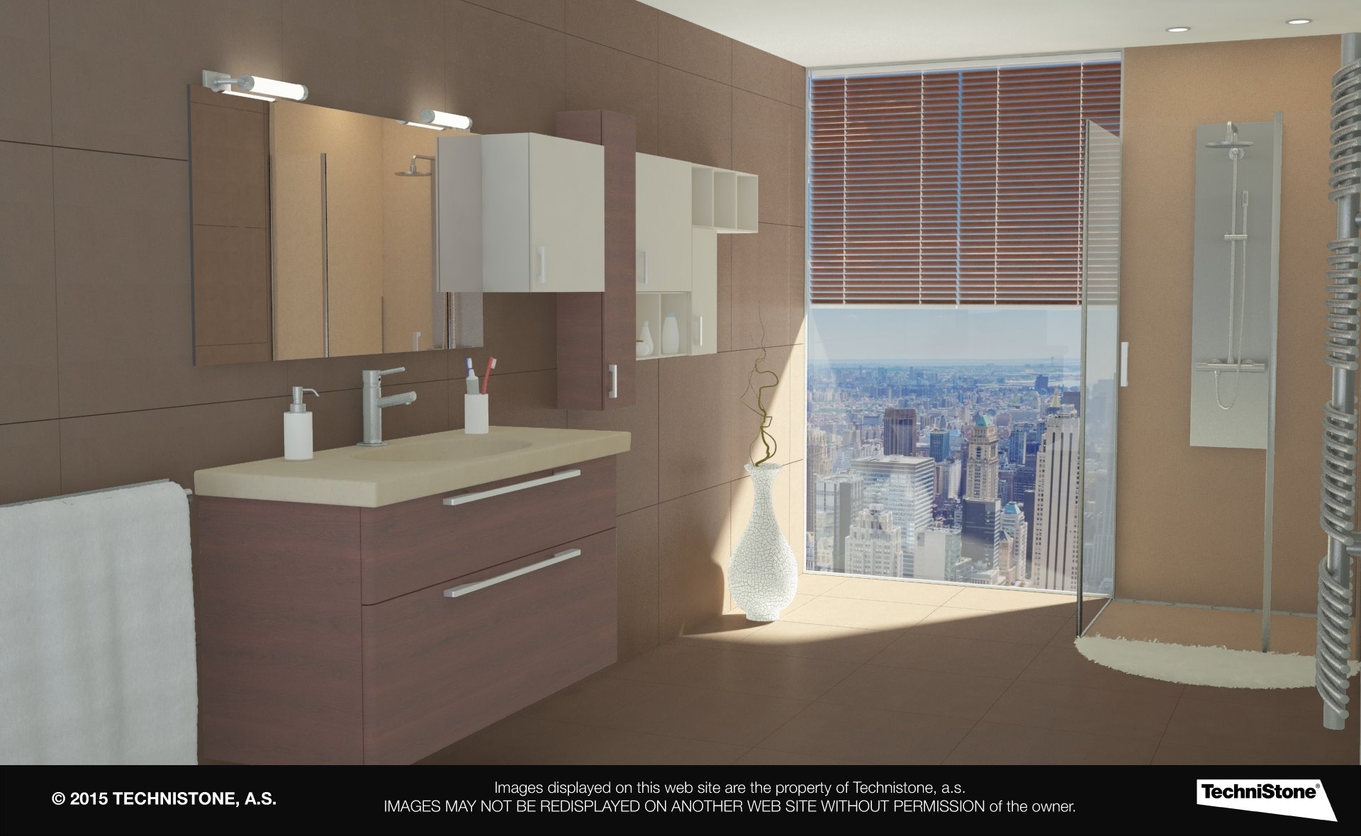 Modern bathroom