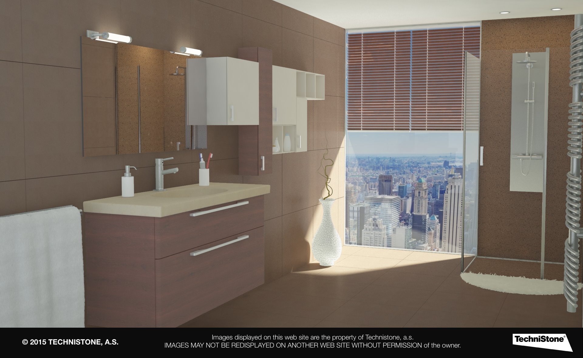 Modern bathroom