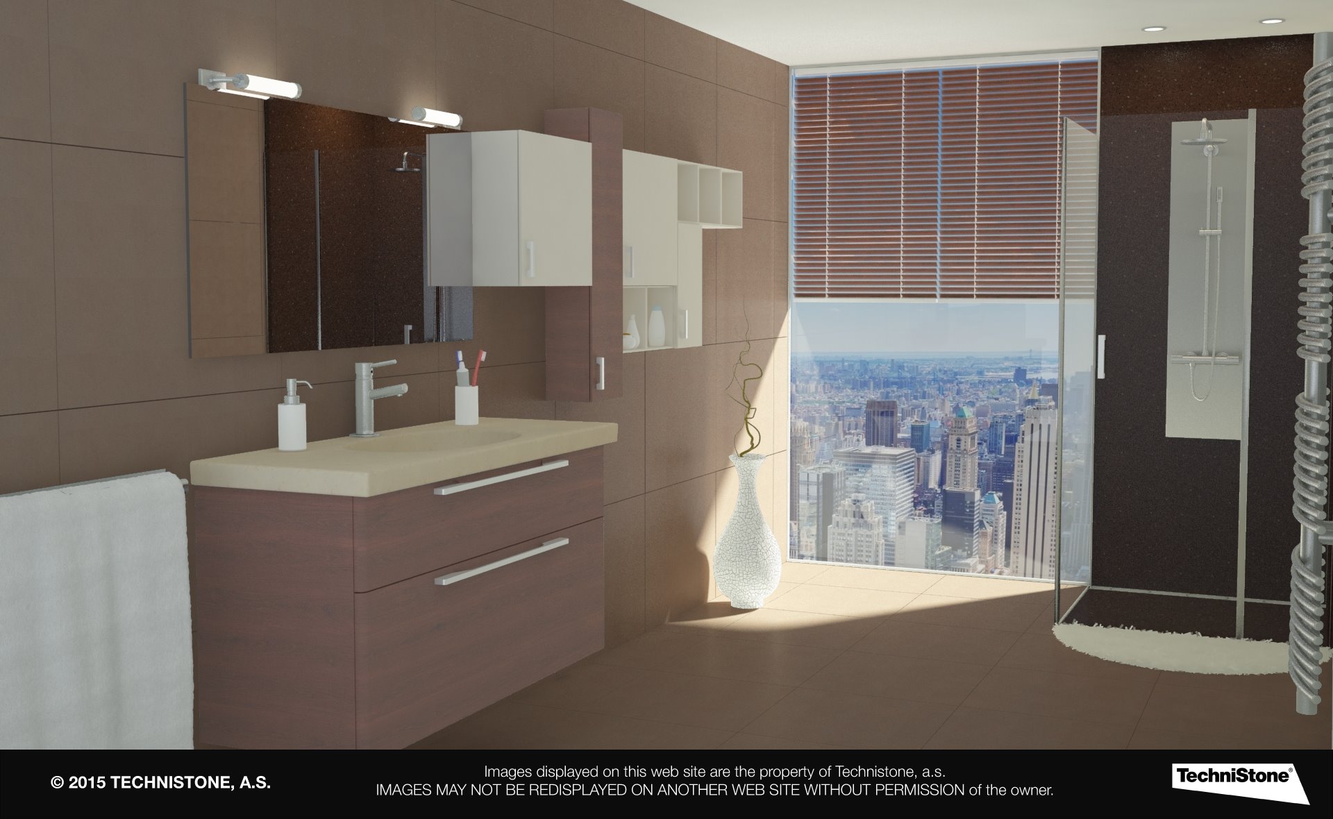 Modern bathroom