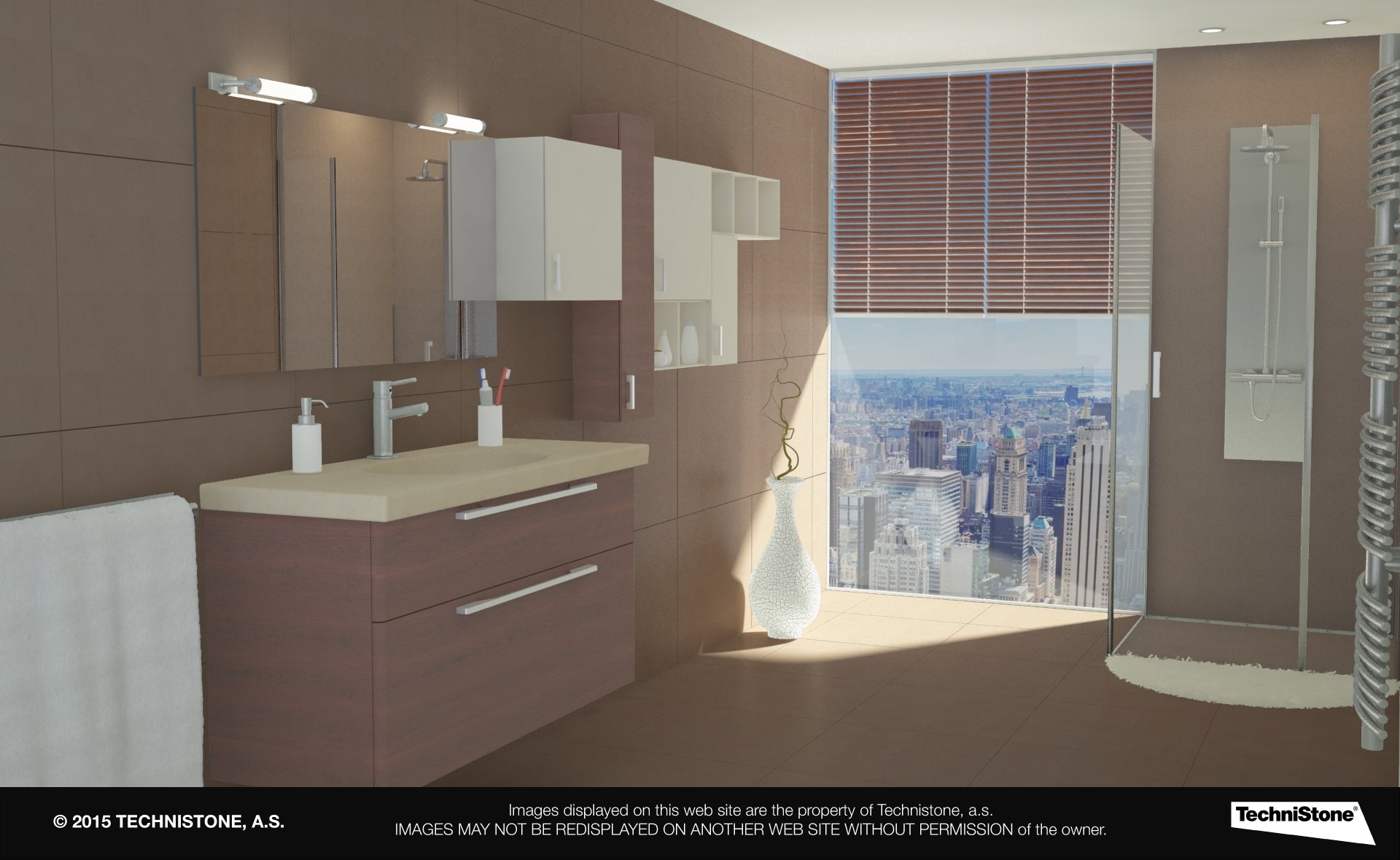 Modern bathroom