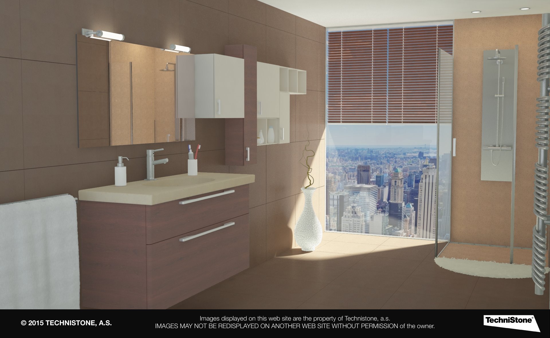 Modern bathroom