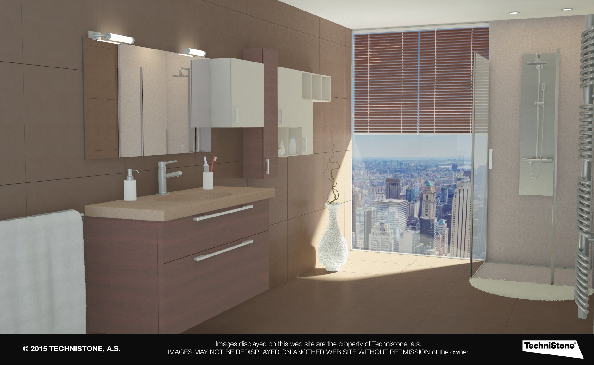 Modern bathroom