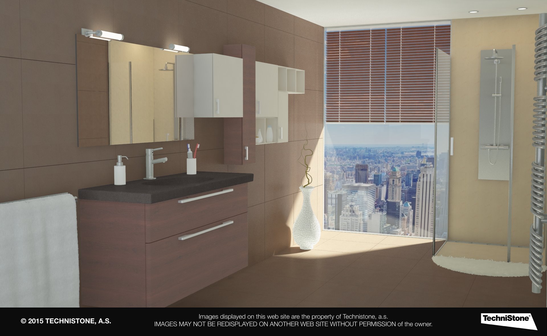Modern bathroom