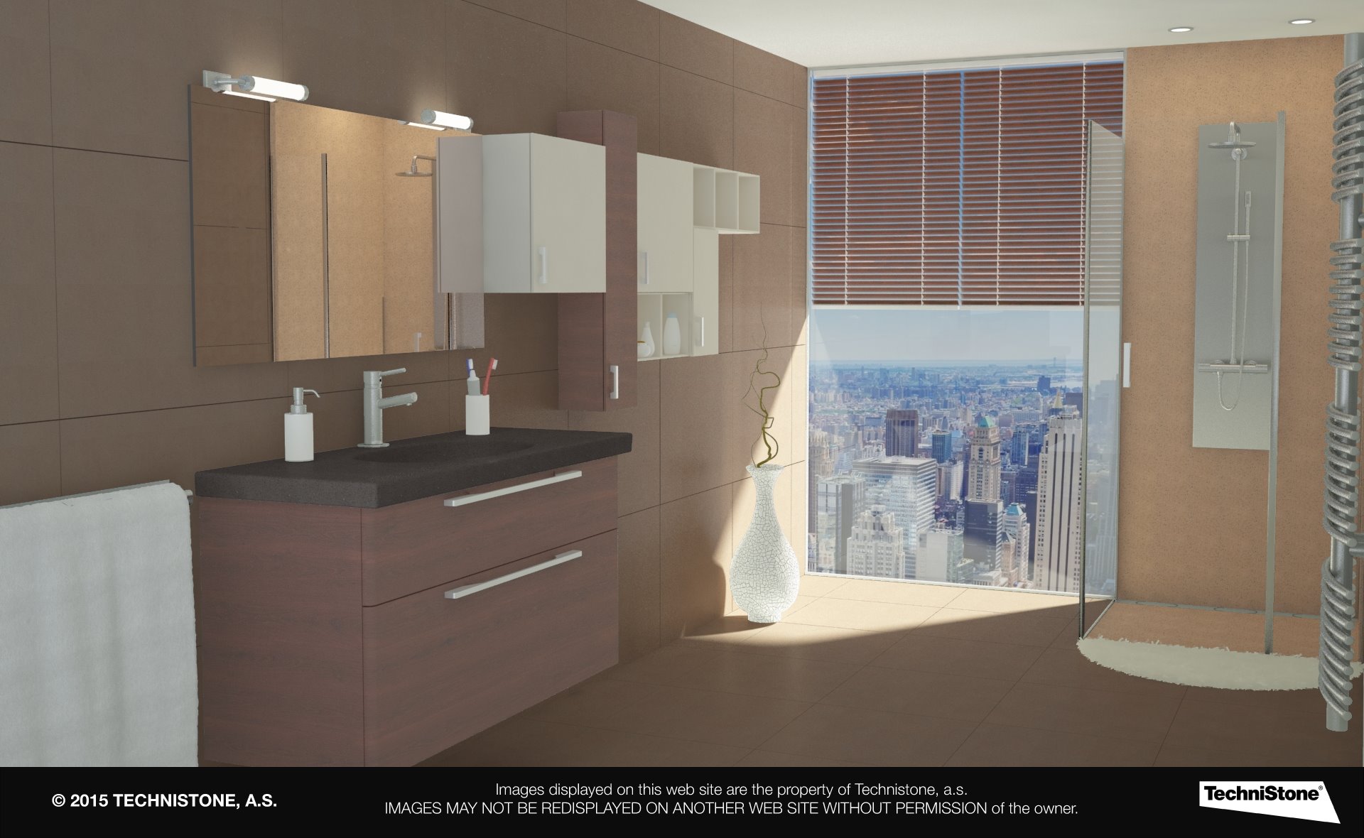 Modern bathroom