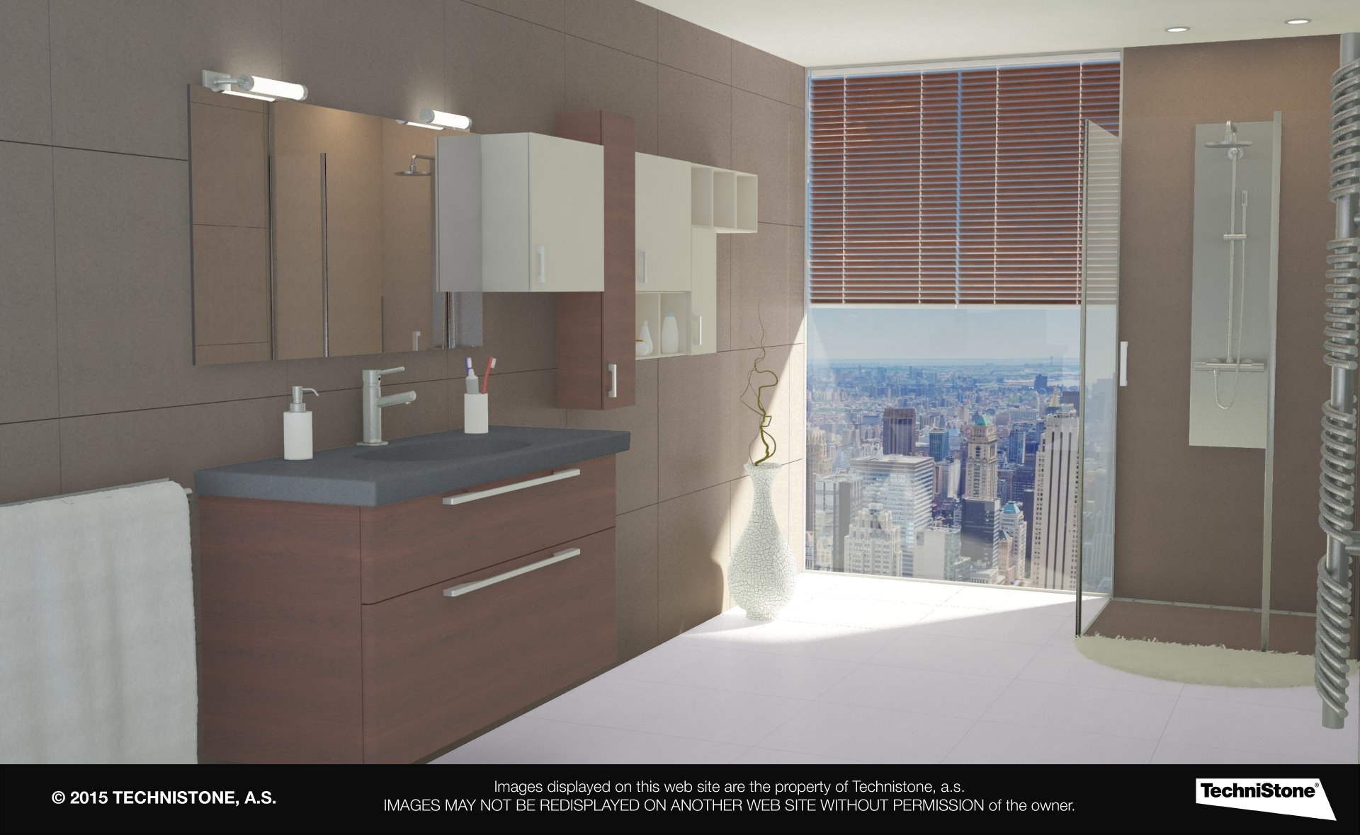 Modern bathroom