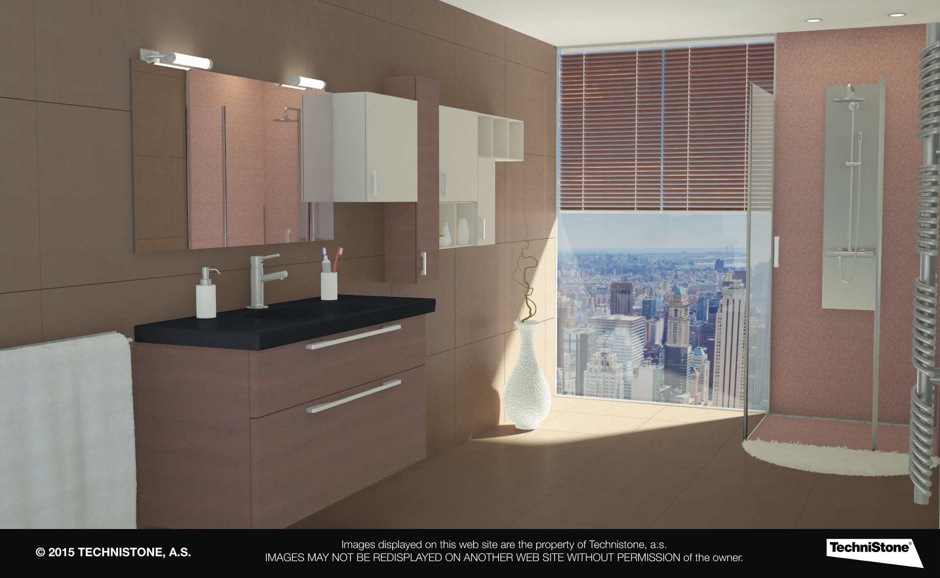 Modern bathroom