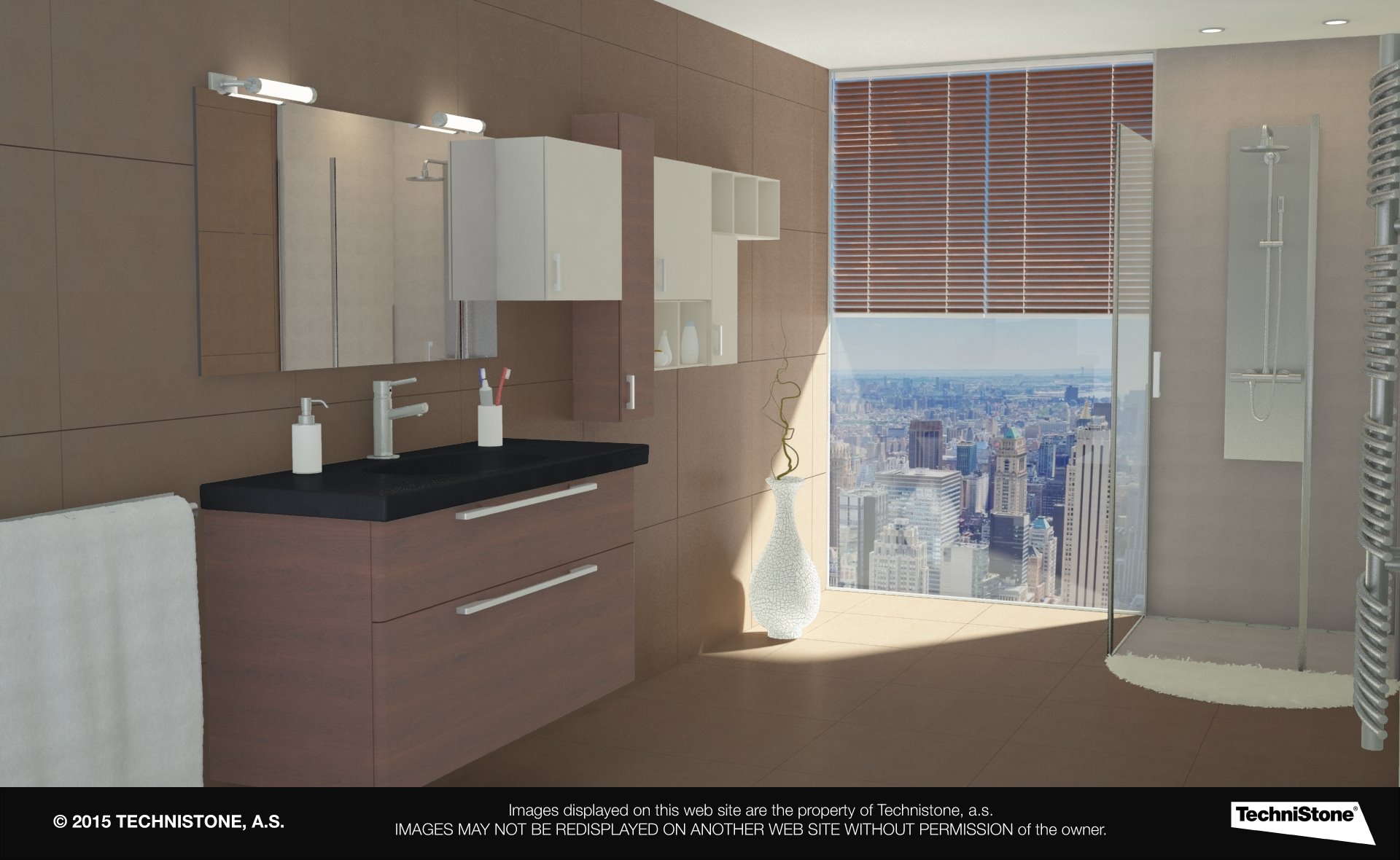 Modern bathroom