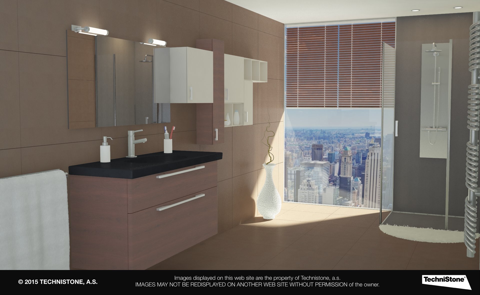 Modern bathroom