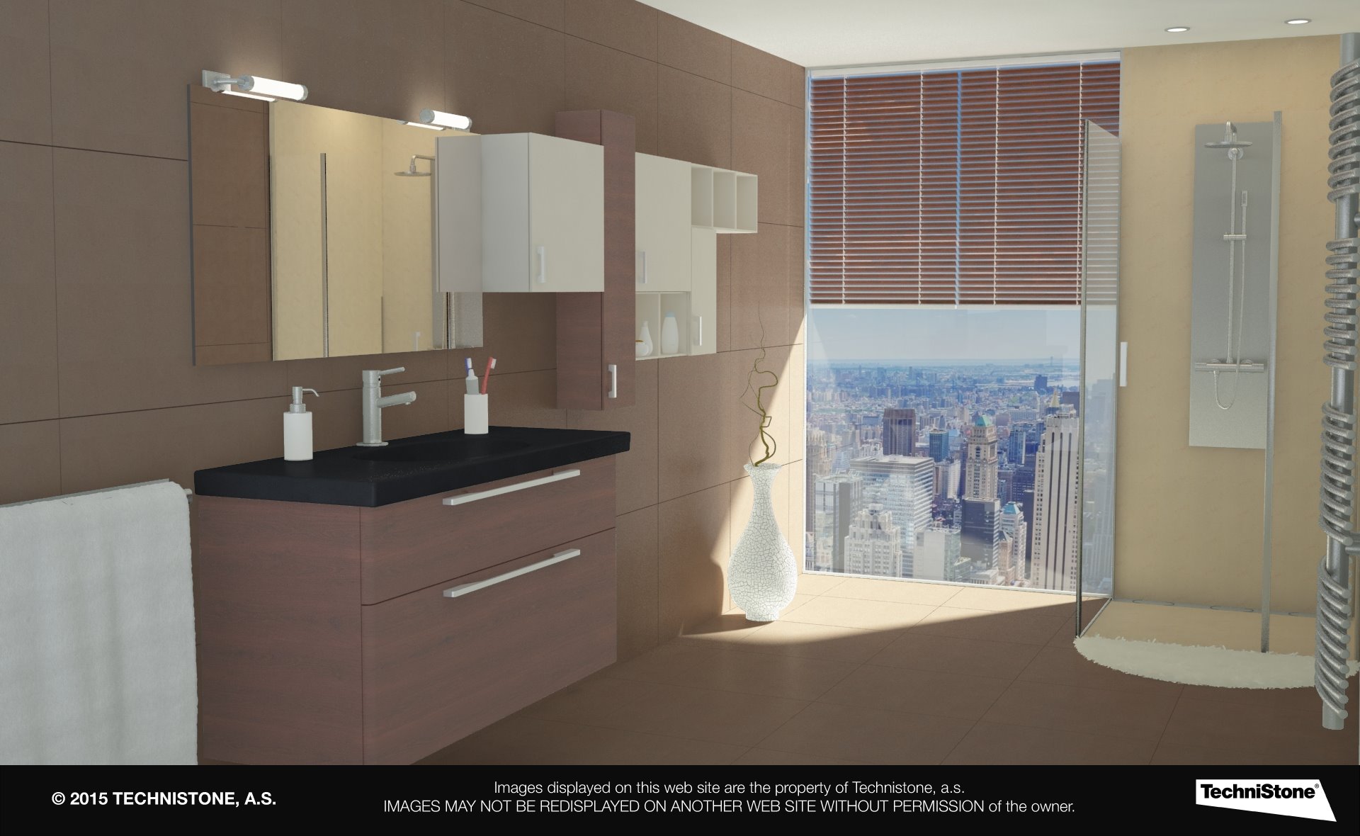Modern bathroom