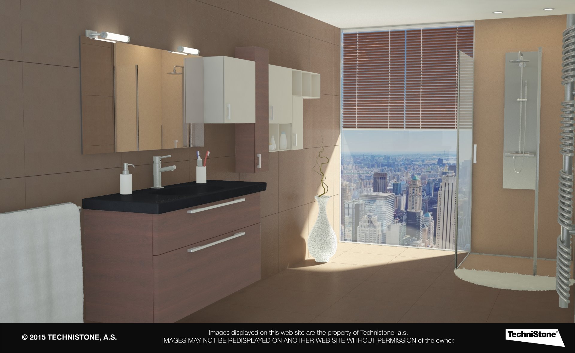 Modern bathroom