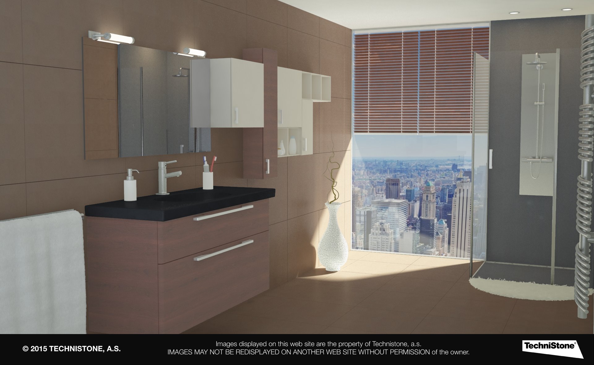 Modern bathroom