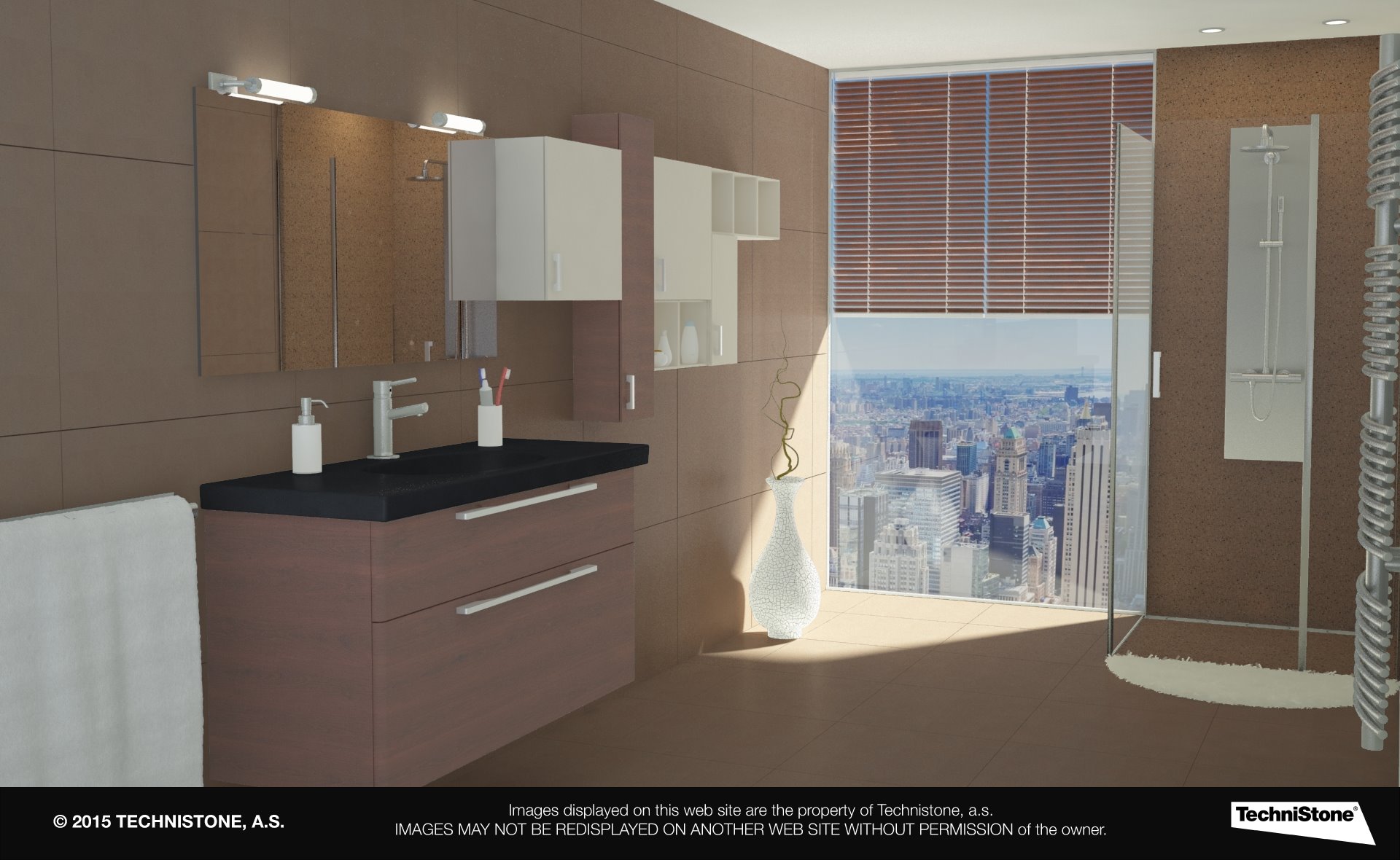 Modern bathroom