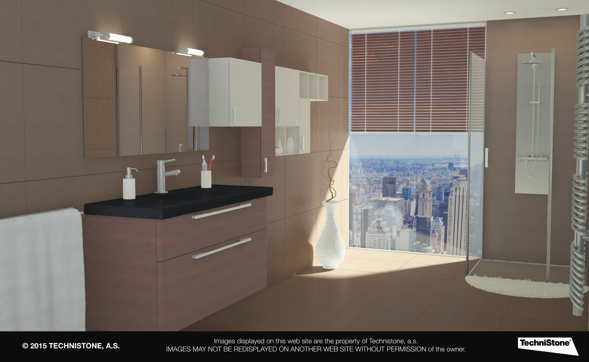 Modern bathroom