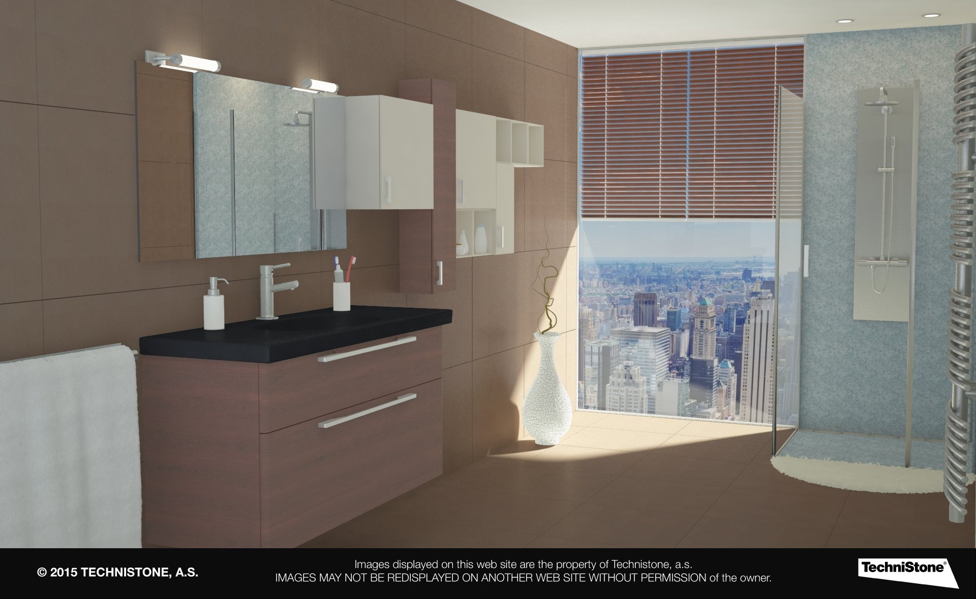 Modern bathroom