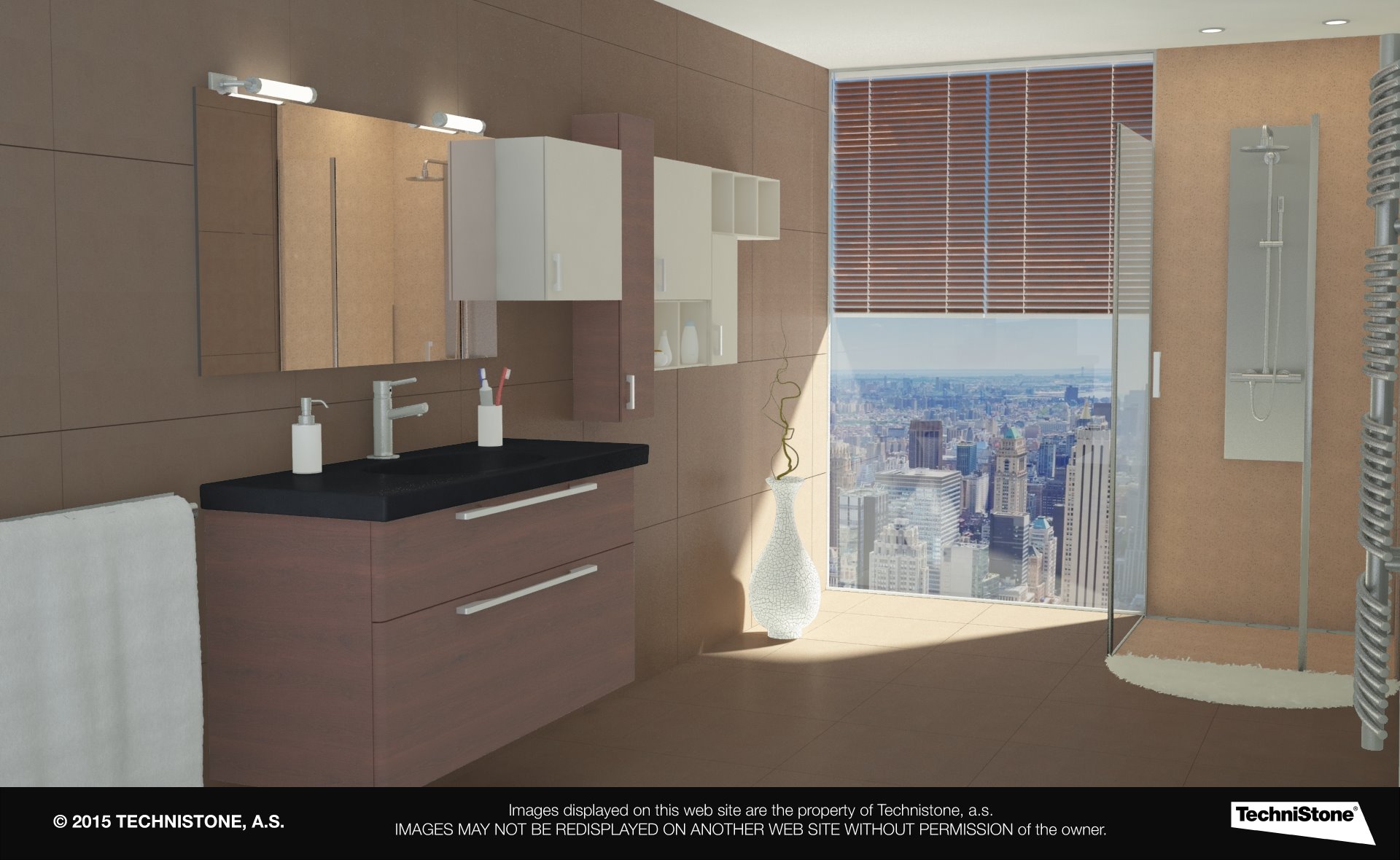 Modern bathroom