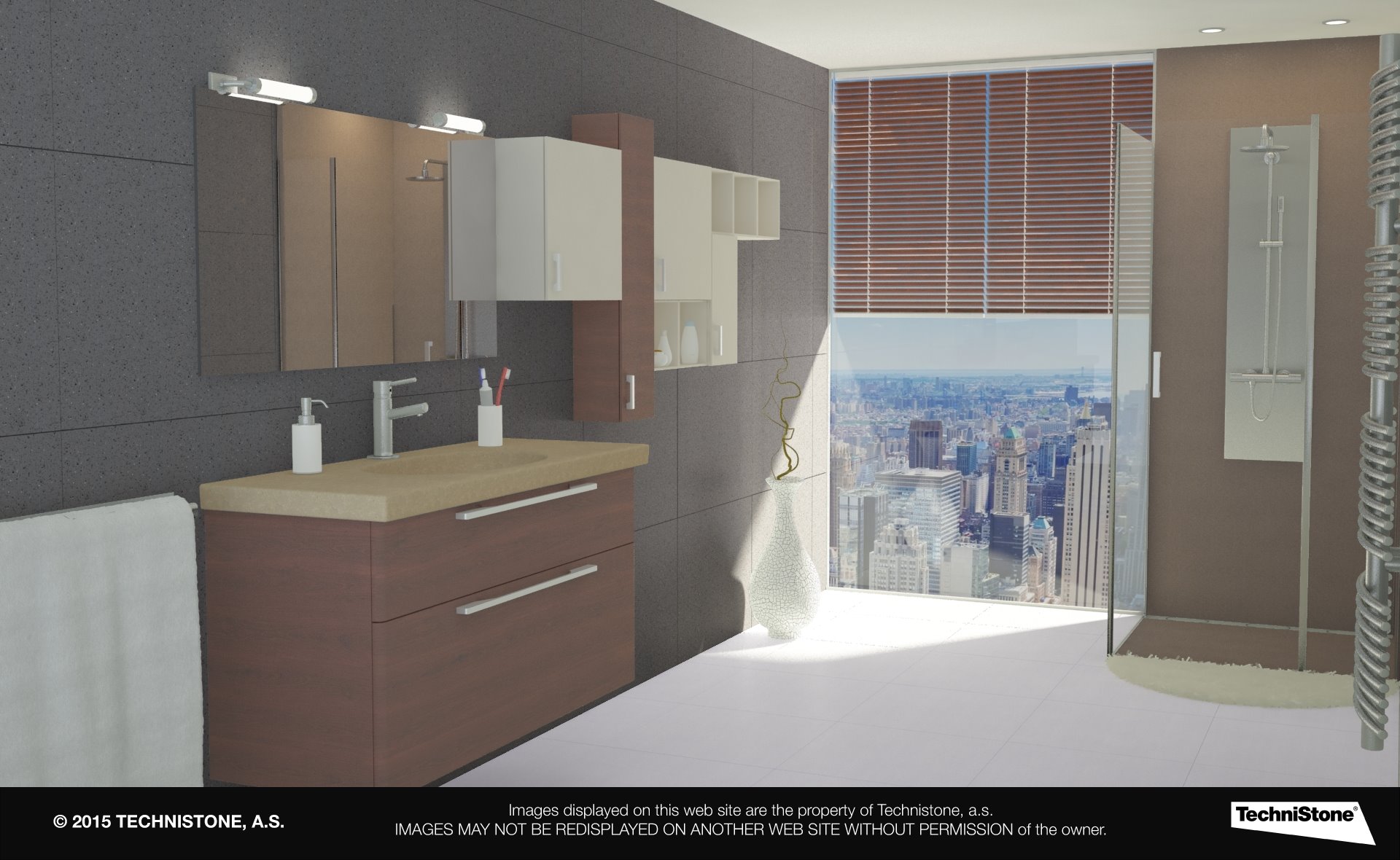 Modern bathroom