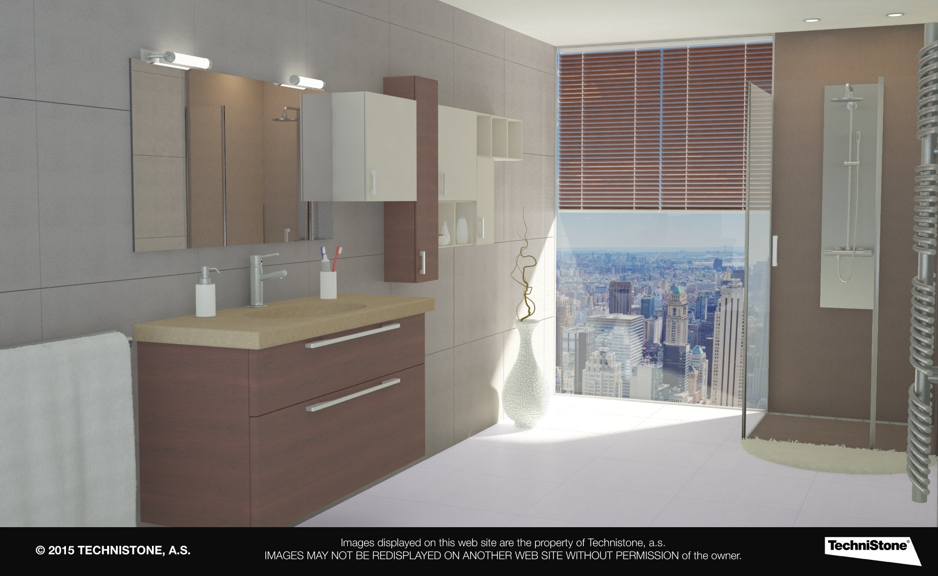 Modern bathroom