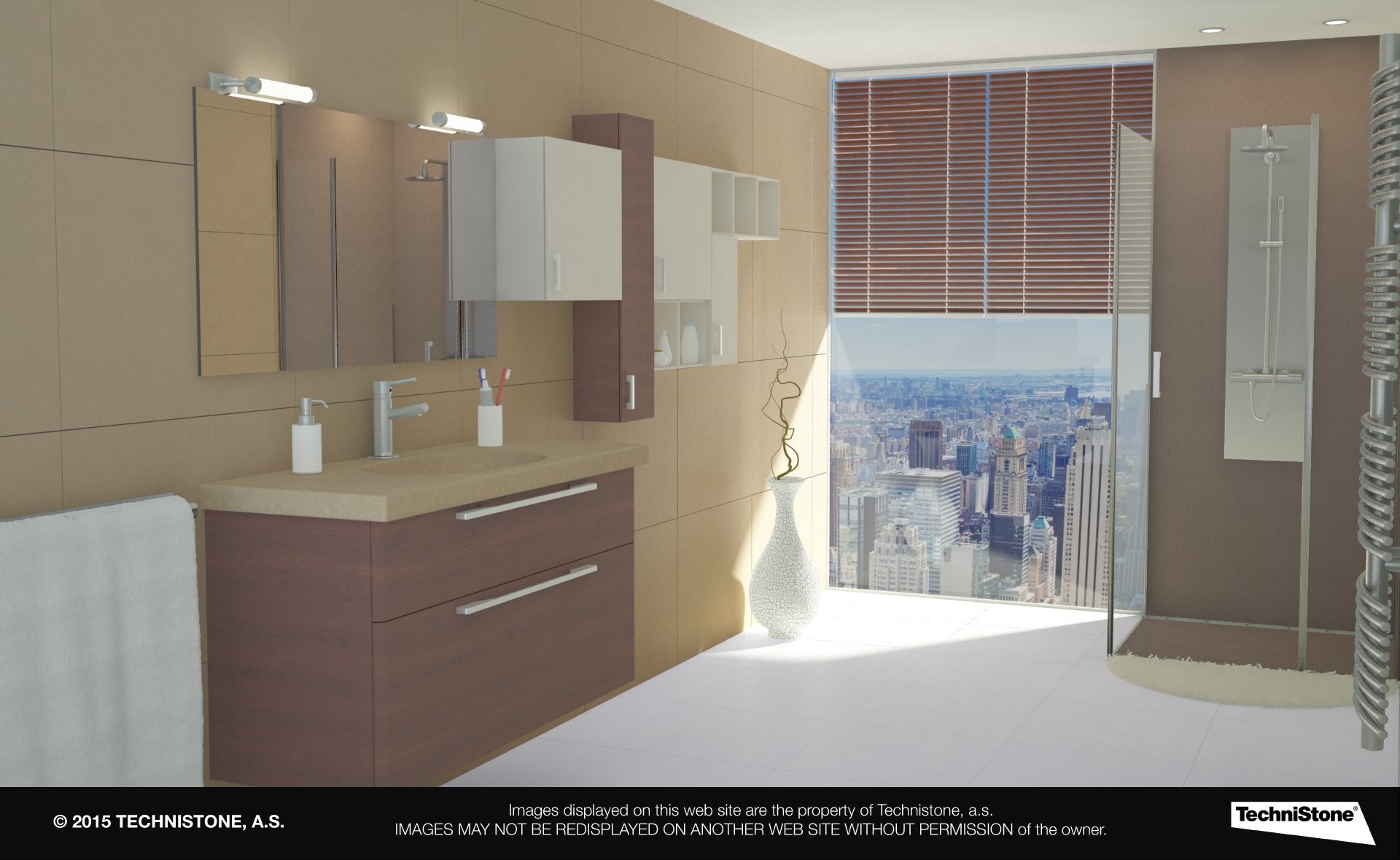 Modern bathroom