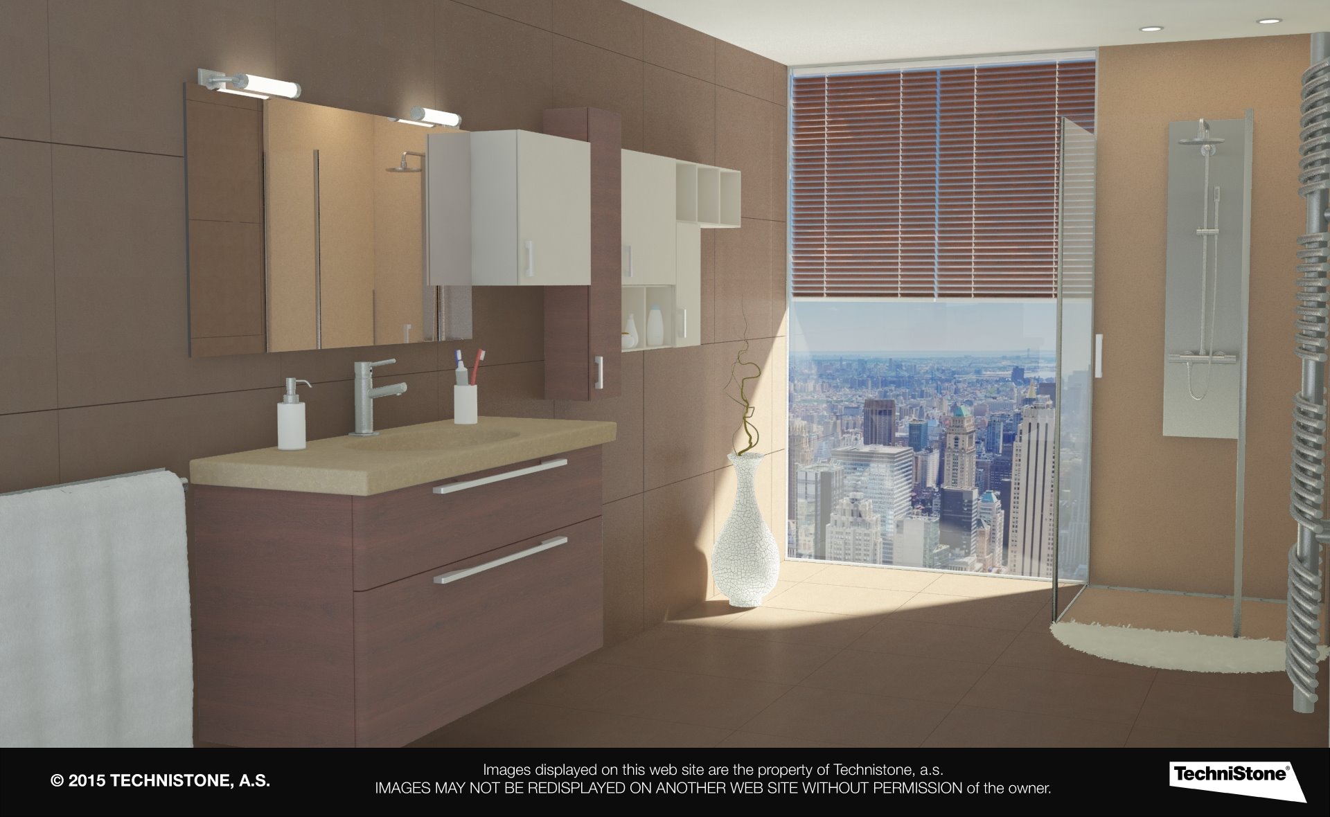 Modern bathroom