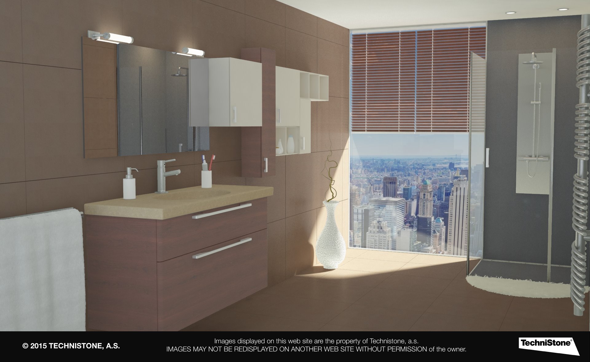 Modern bathroom